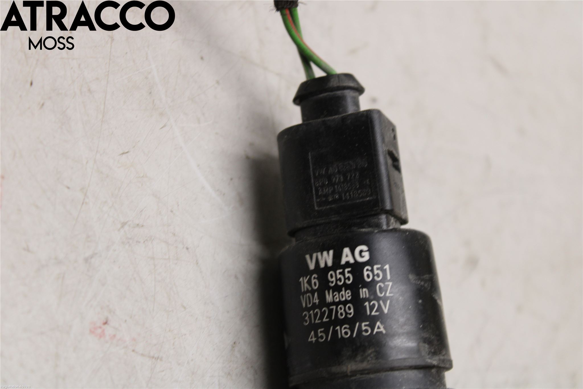 Volkswagen VW PASSAT 15-19 Spolarpump Vindruta