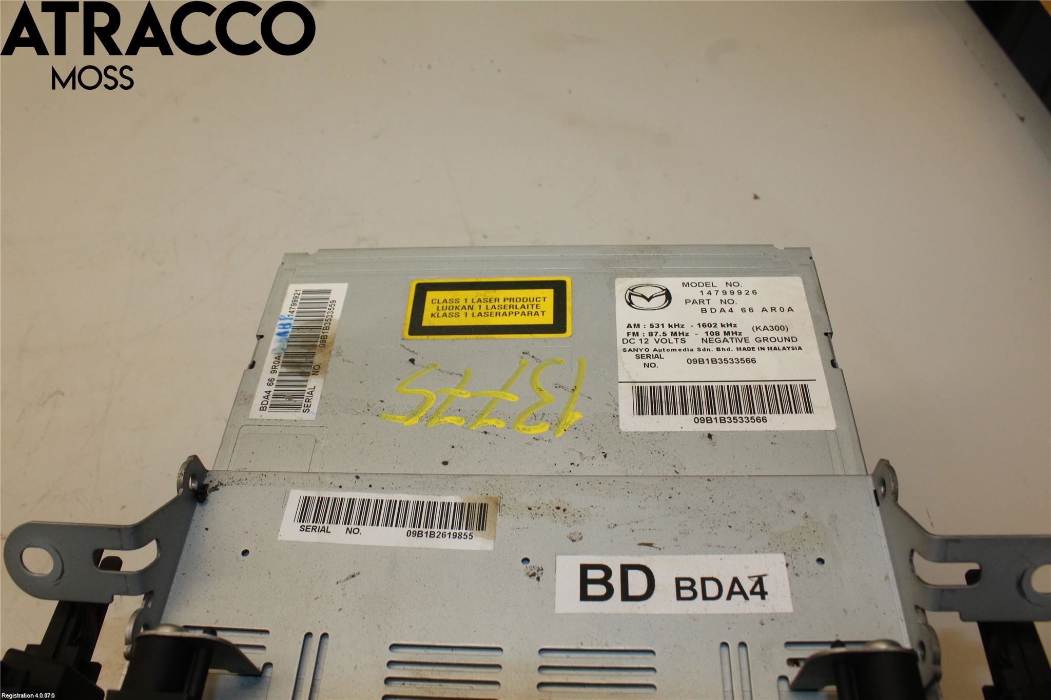 Mazda 3 II 09-13 Radio