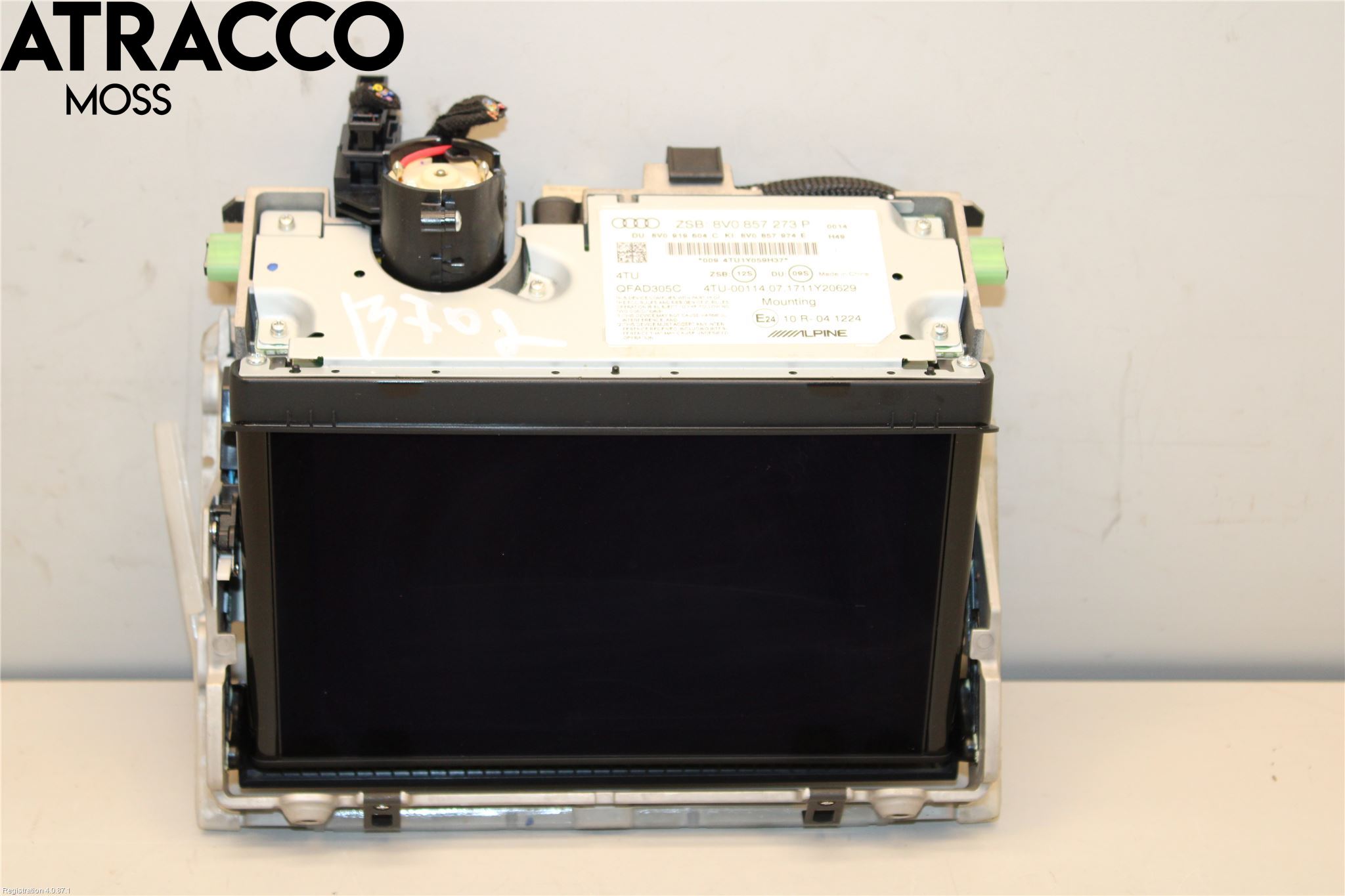 Audi A3/S3 8V 13-20 Kontrolldisplay