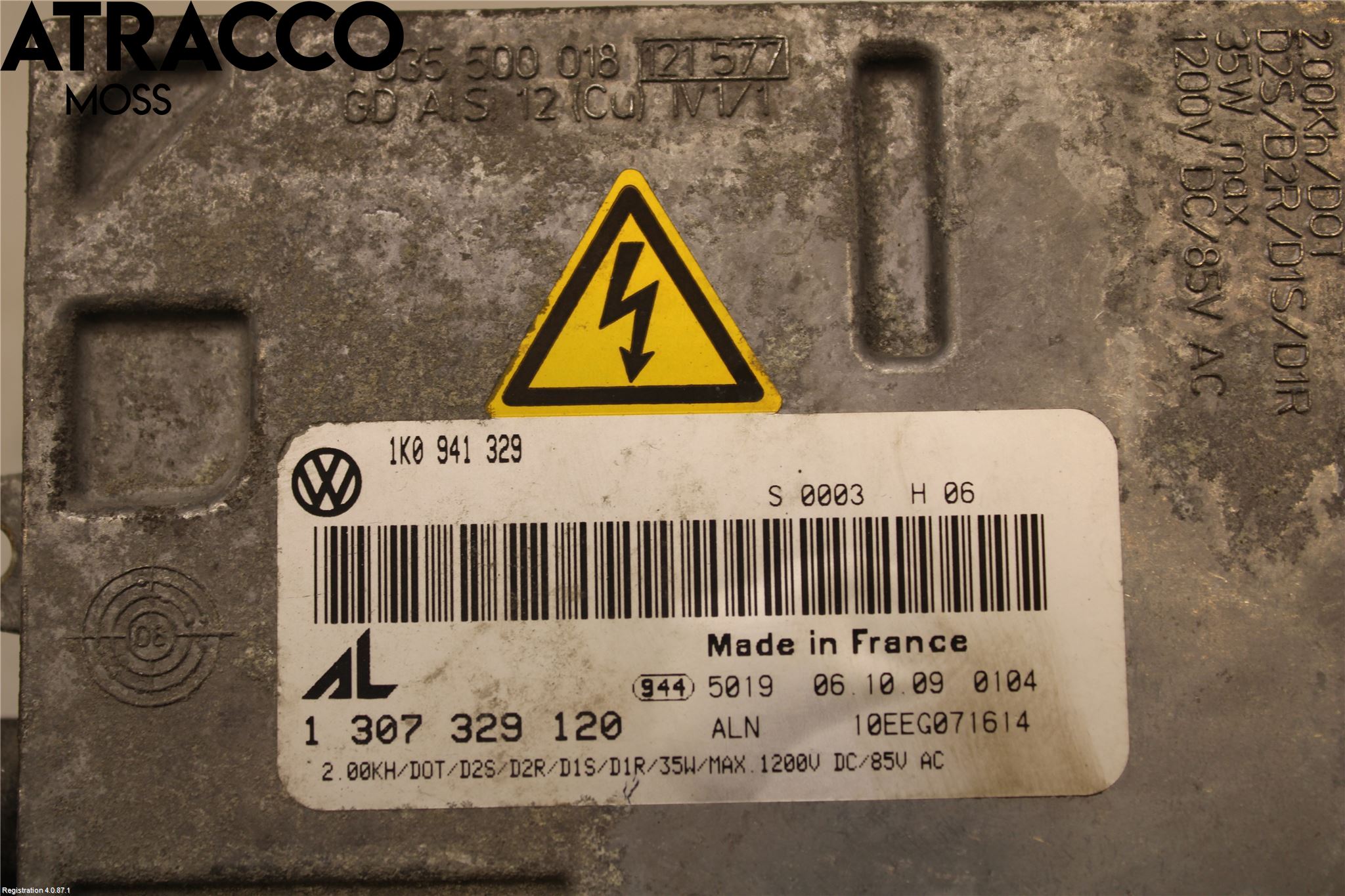 Volkswagen VW TOURAN 03-10 Styrenhet Strålkastare