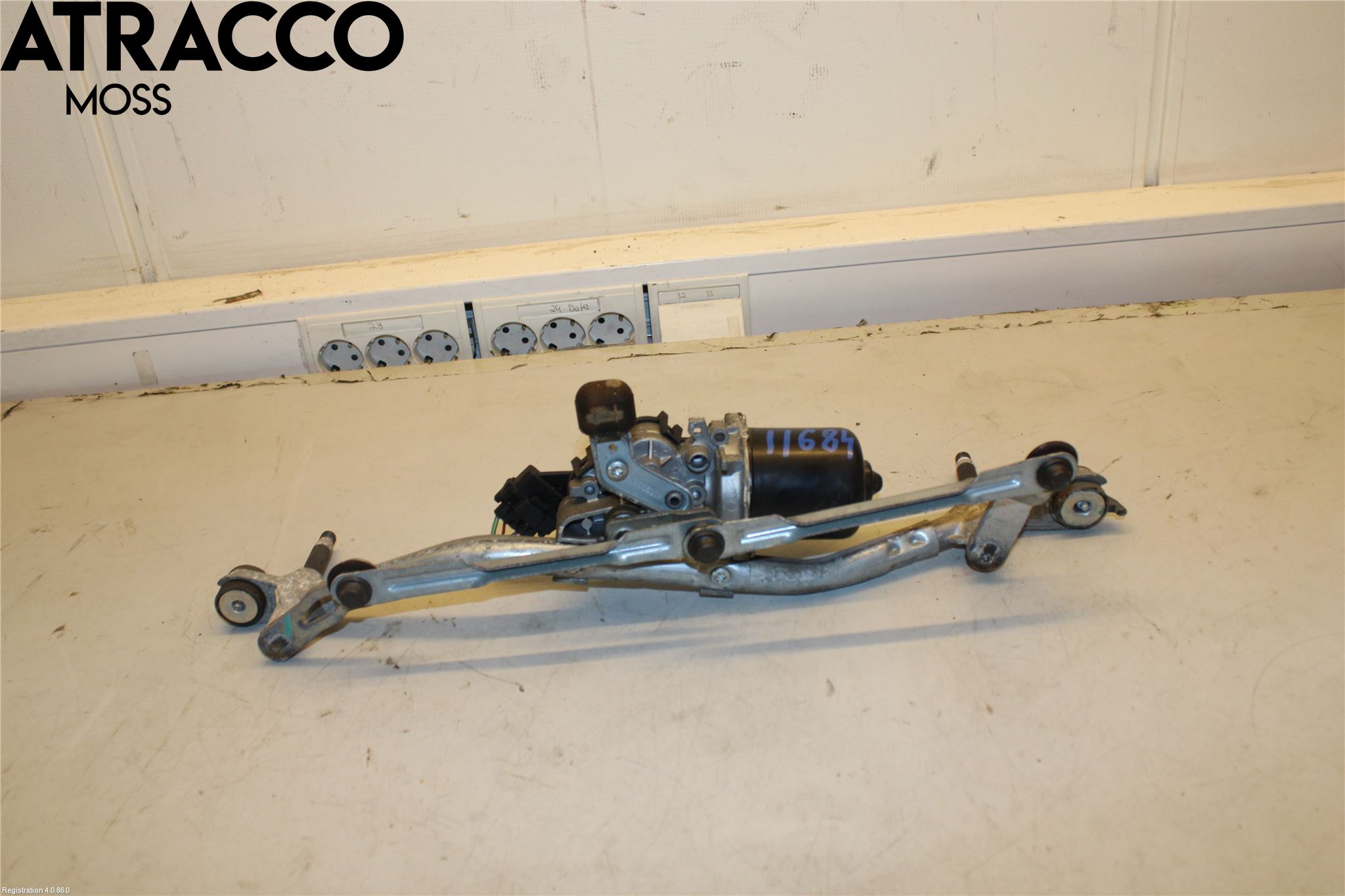 Citroen DS3 Torkarmotor Vindruta
