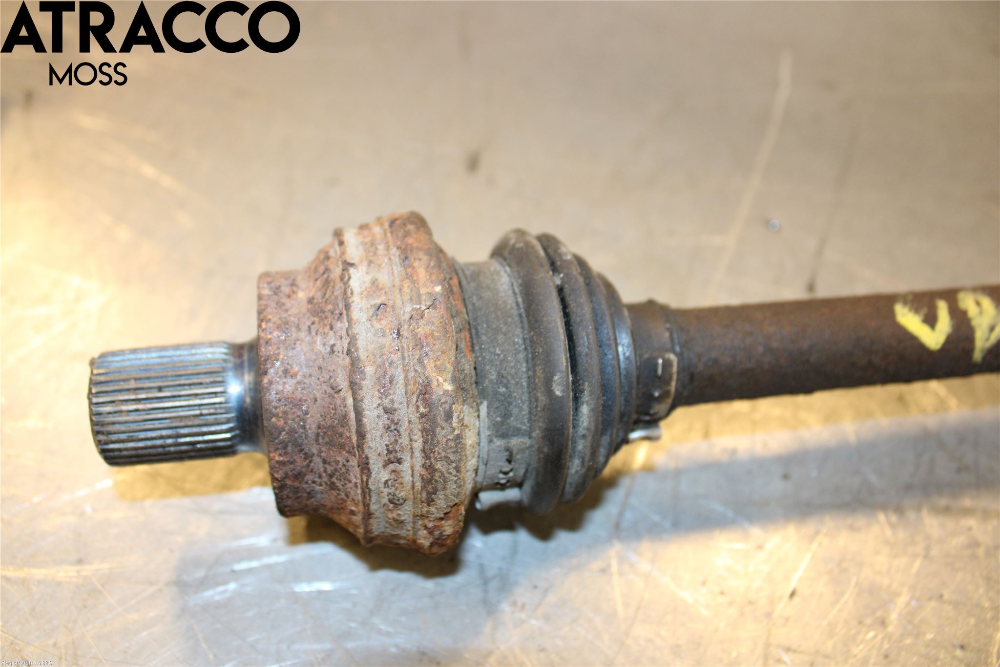 Volkswagen VW GOLF VI 09-13 Drivaxel Bak Vänster