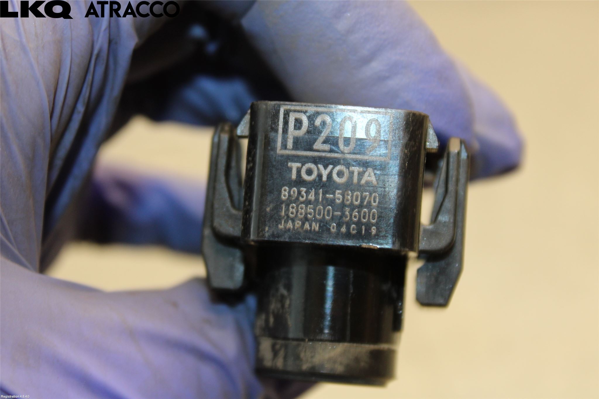 Toyota COROLLA 19- Parkeringshjälp Backsensor