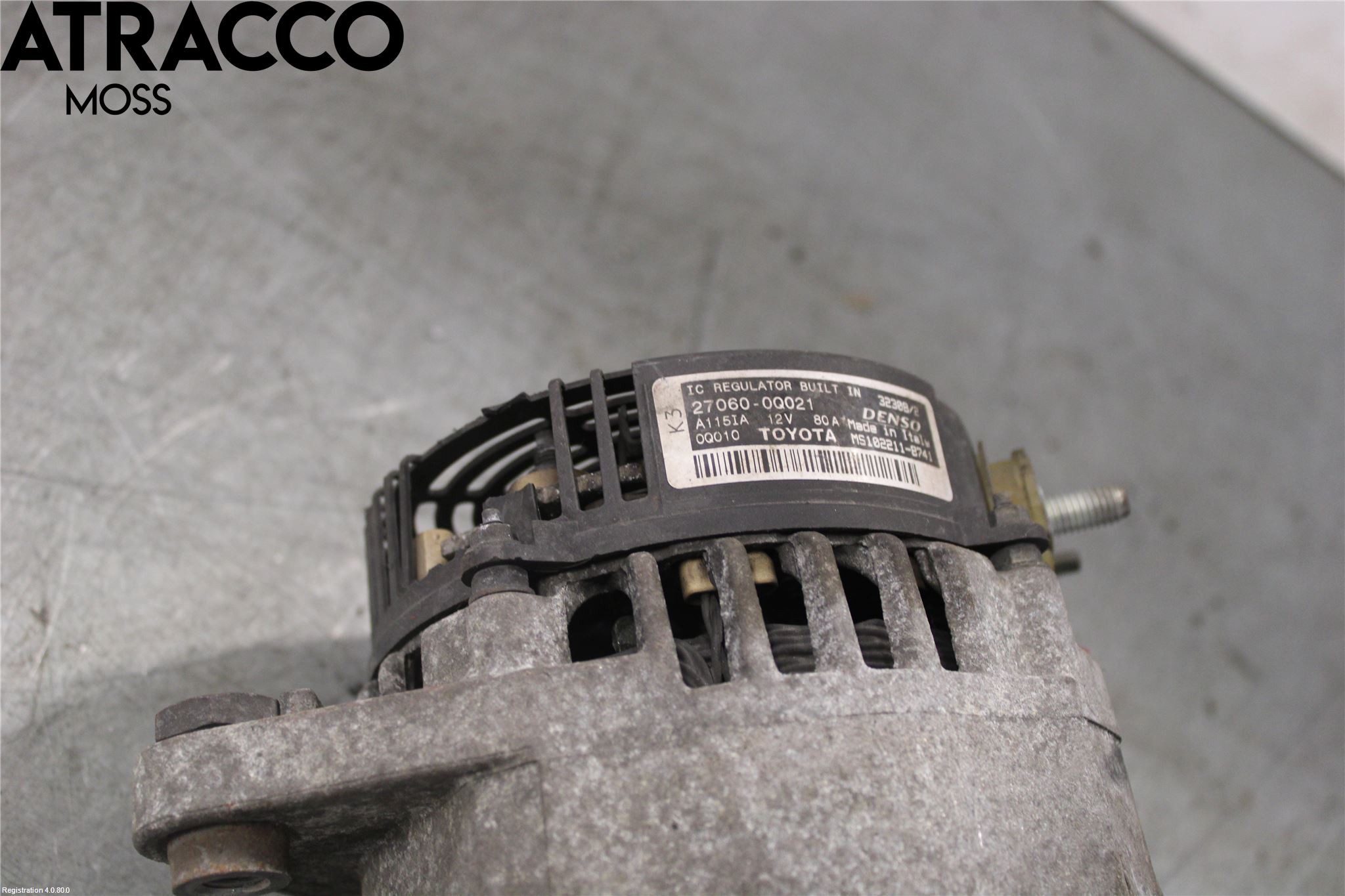 Toyota AYGO 06-14 Generator