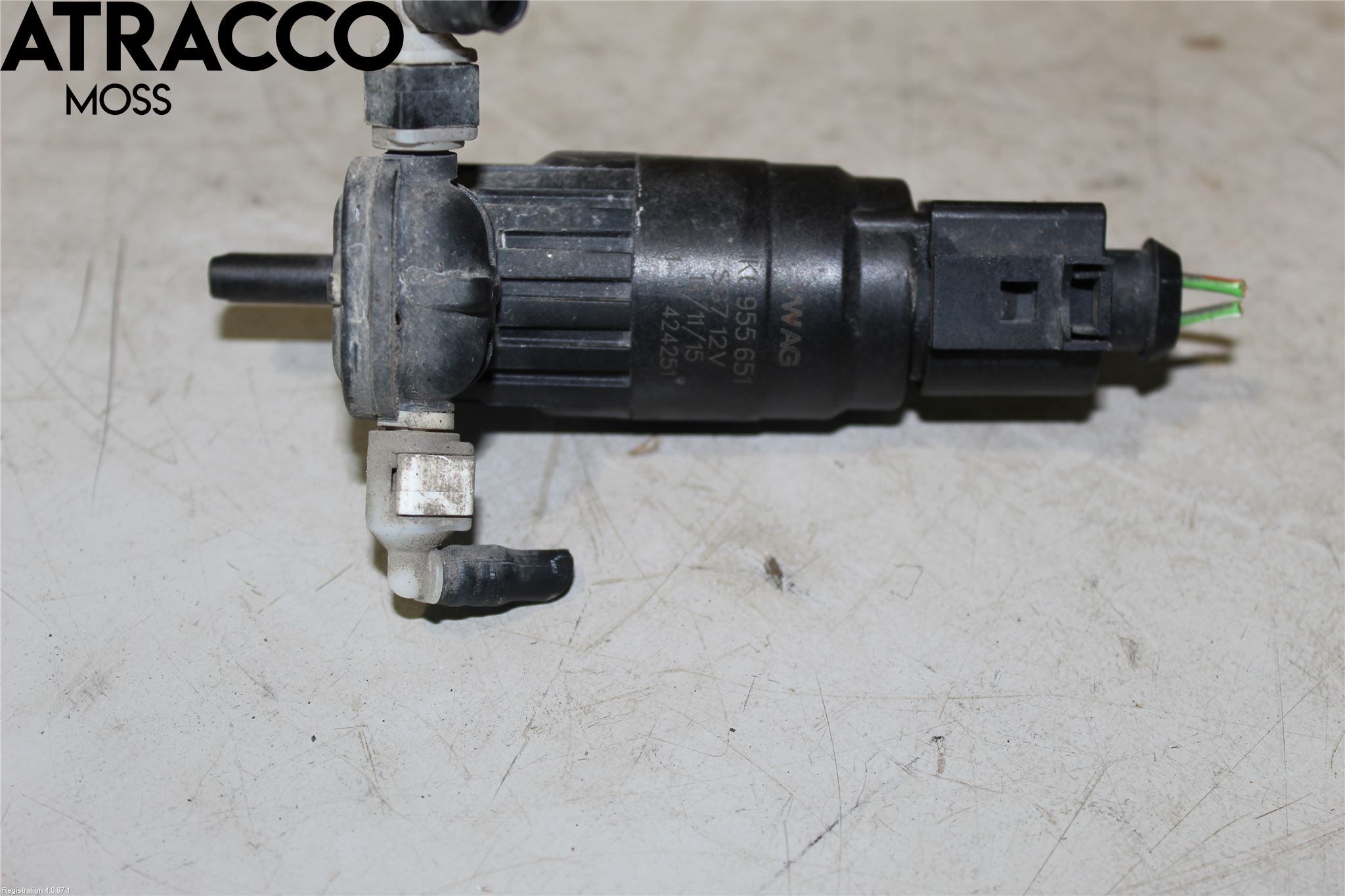Volkswagen VW GOLF / E-GOLF VII 13-20 Spolarpump Vindruta