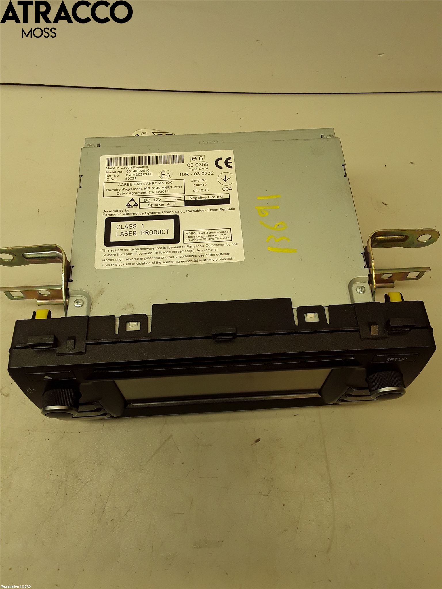 Toyota AURIS 13-19 Radio