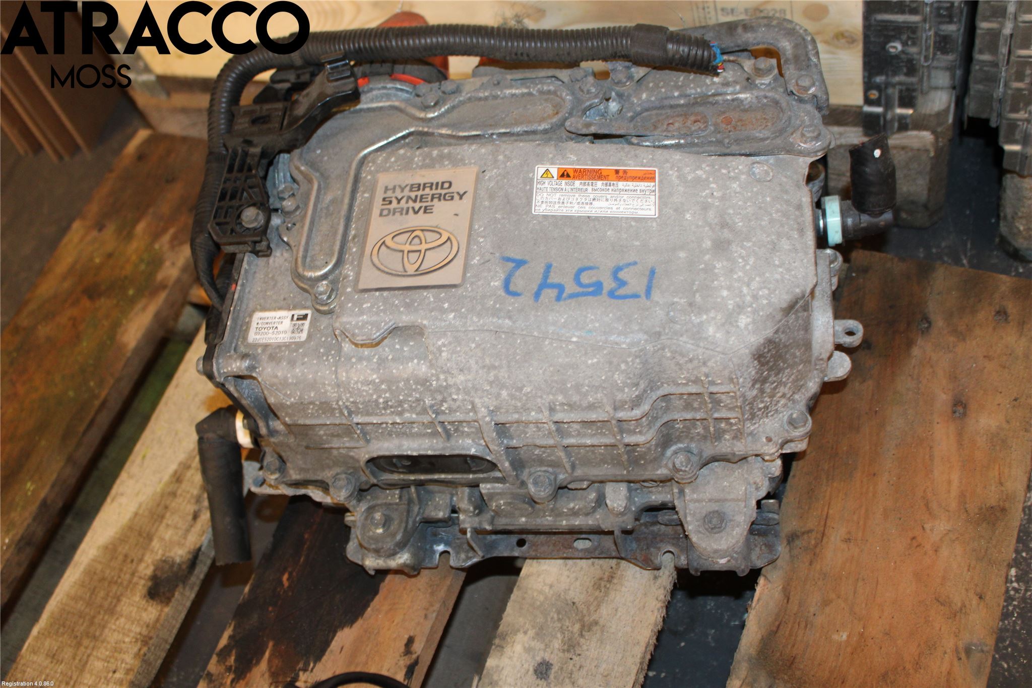 Toyota YARIS XP130 12-14 Inverter Hybrid