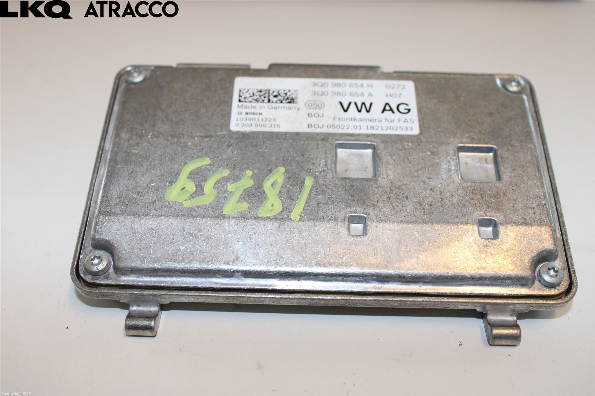 Volkswagen VW GOLF / E-GOLF VII 13-20 Parkeringshjälp Kamera