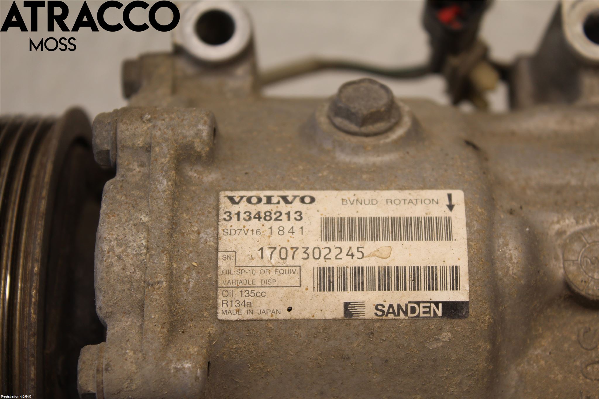 Volvo V60 11-13 Ac Kompressor