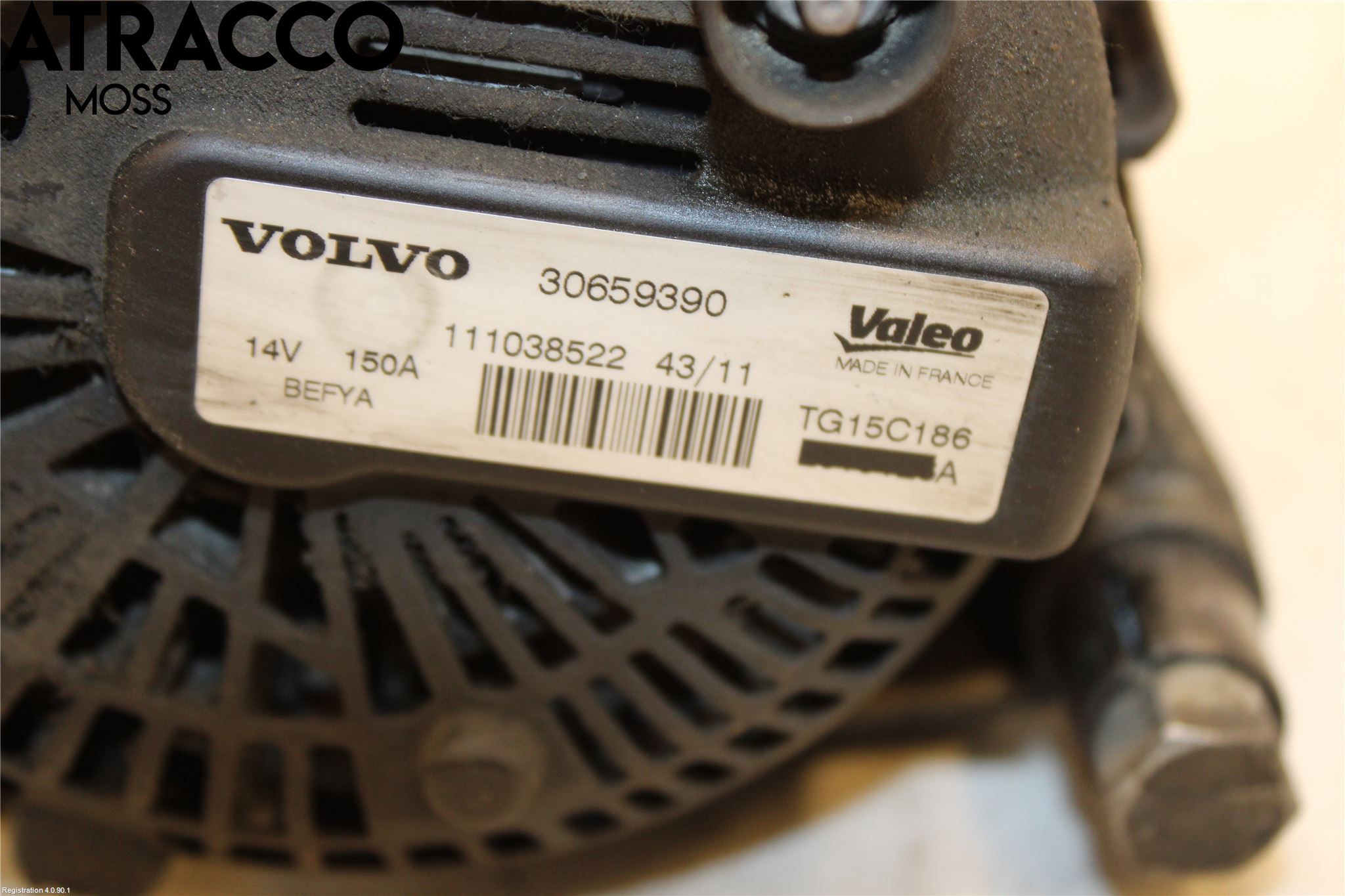 Volvo V70 08-13 Generator