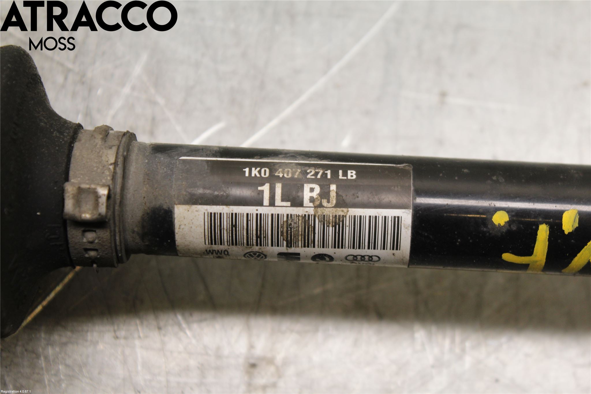 Audi A3/S3 8V 13-20 Drivaxel Fram Vänster