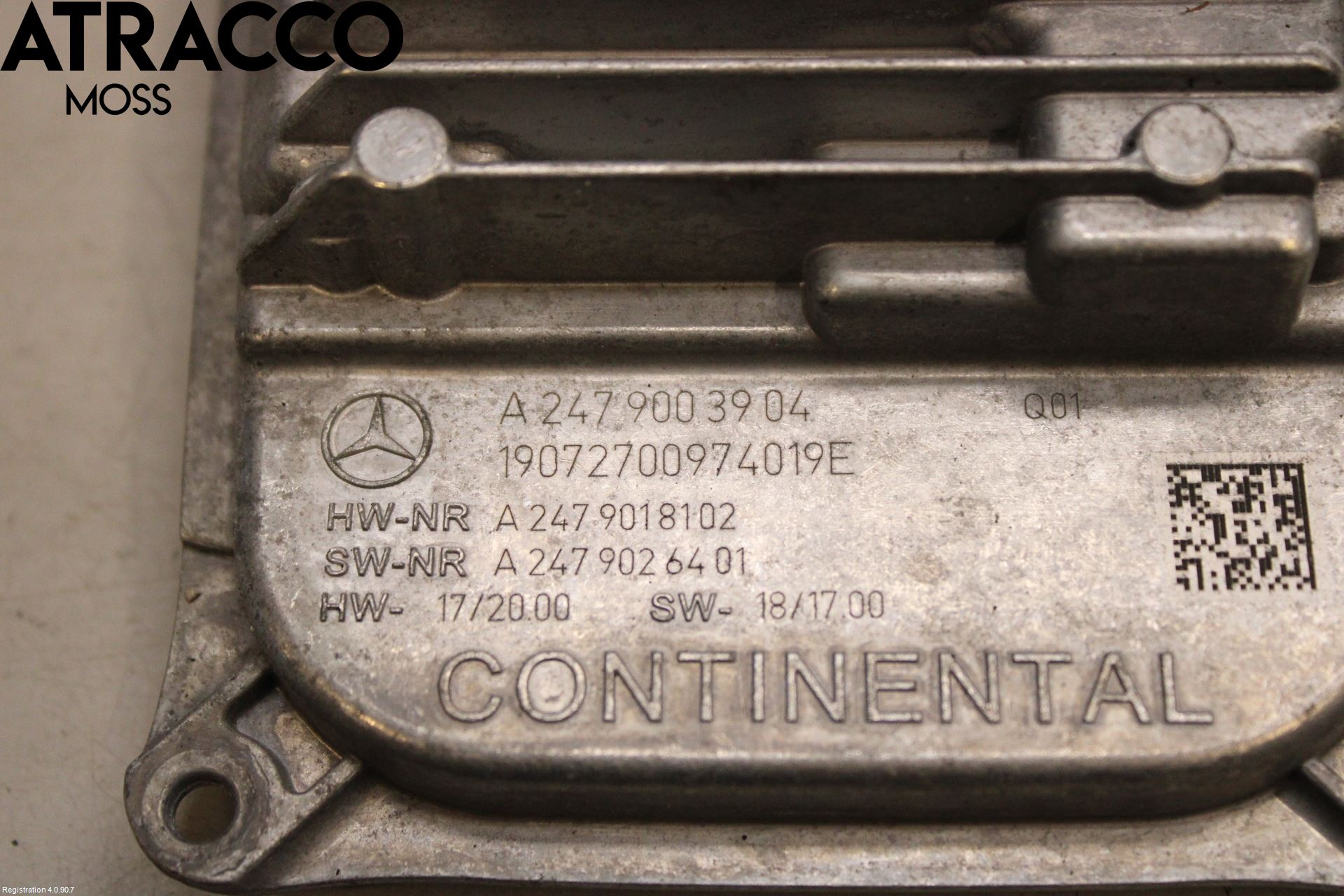 Mercedes-Benz MB B-KLASS (W246/W242) 12-19 Styrenhet Strålkastare