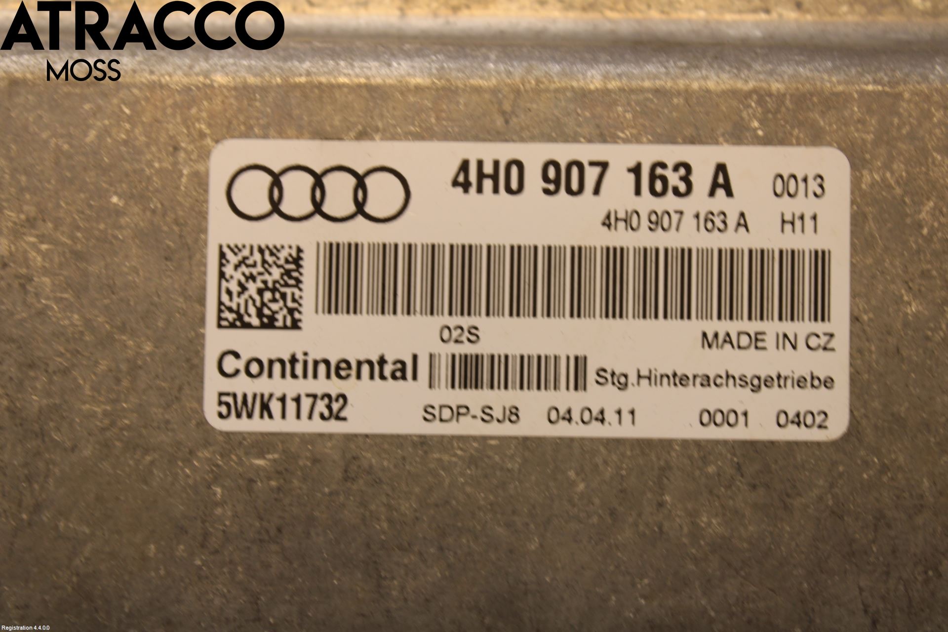 Audi A6/S6 4G 11-18 Styrenhet Fyrhjulsdrift