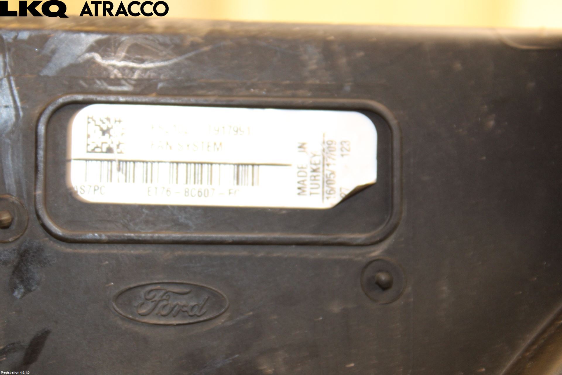 Ford TRANSIT/TOURNEO COURIER 13-23 Kylfläkt El