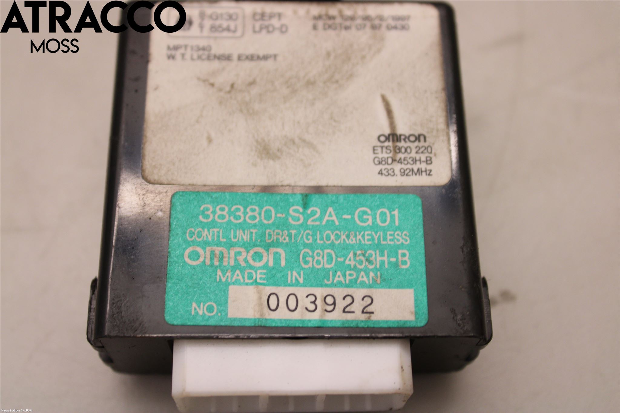 Honda S2000 Sensor Övrigt