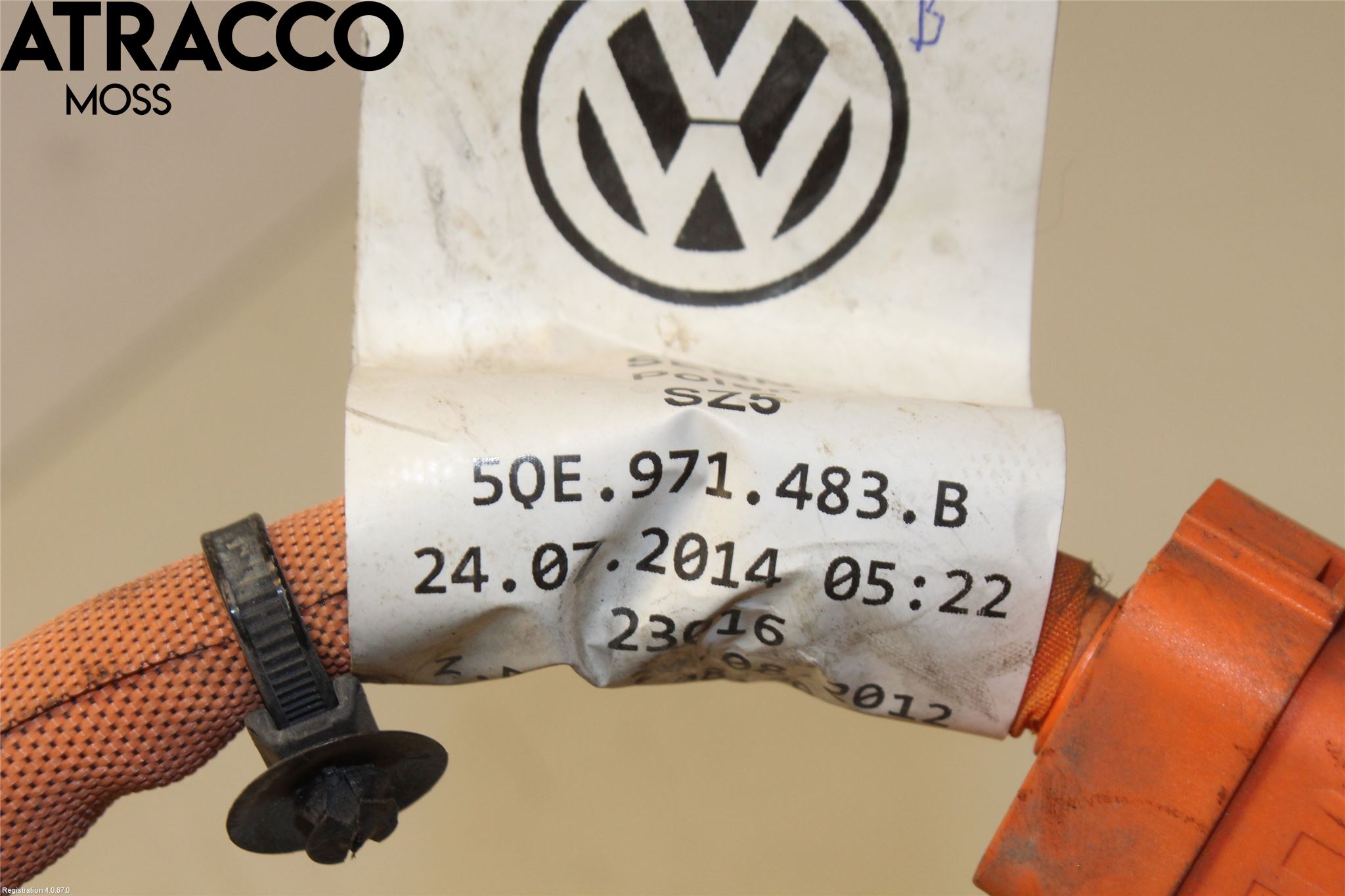 Volkswagen VW GOLF / E-GOLF VII 13-20 Kabelhärva Högspänning