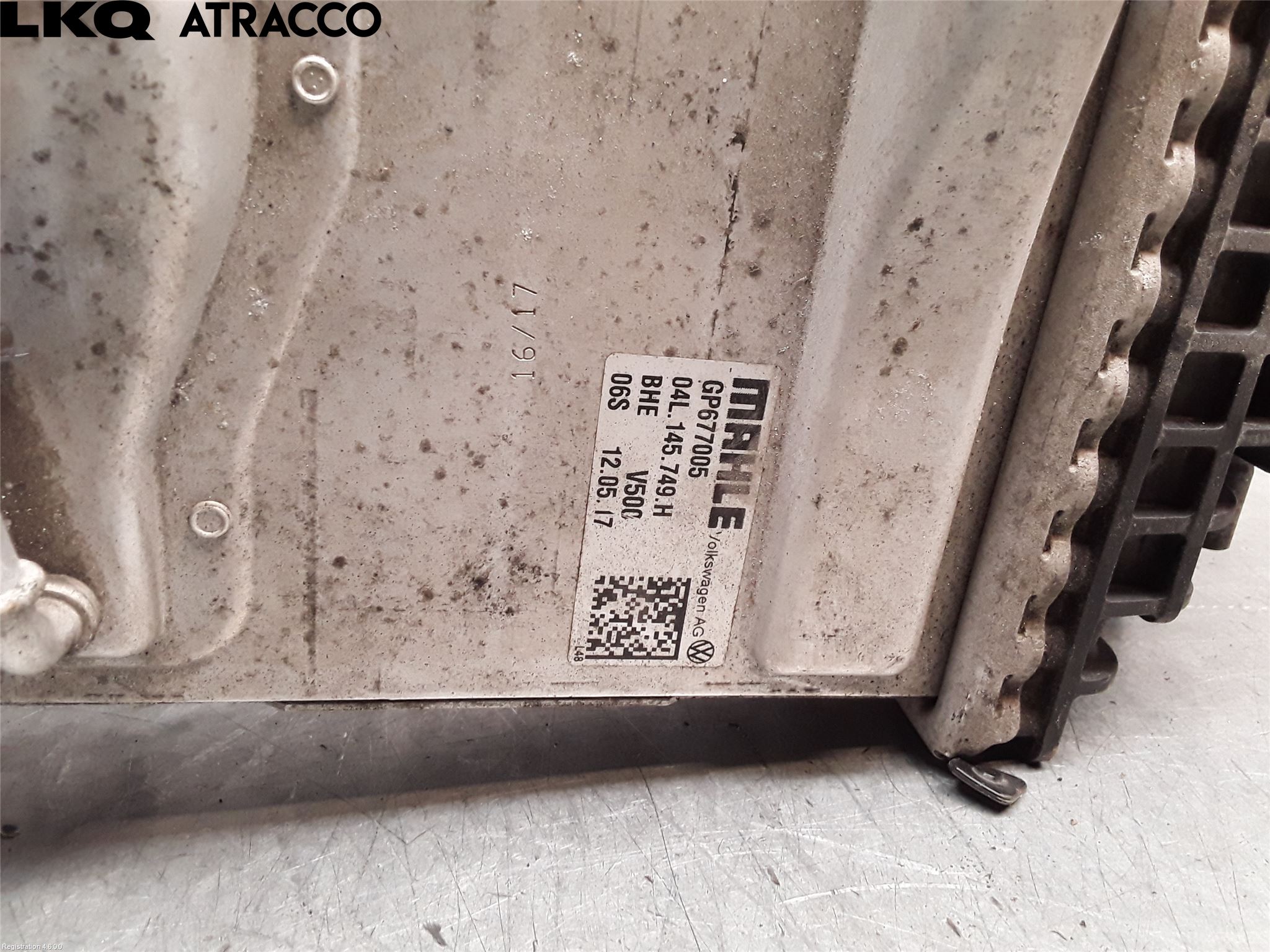 Volkswagen VW TRANSP/CARAVELLE (T6) 16-22 Laddluft-Intercooler Kyl