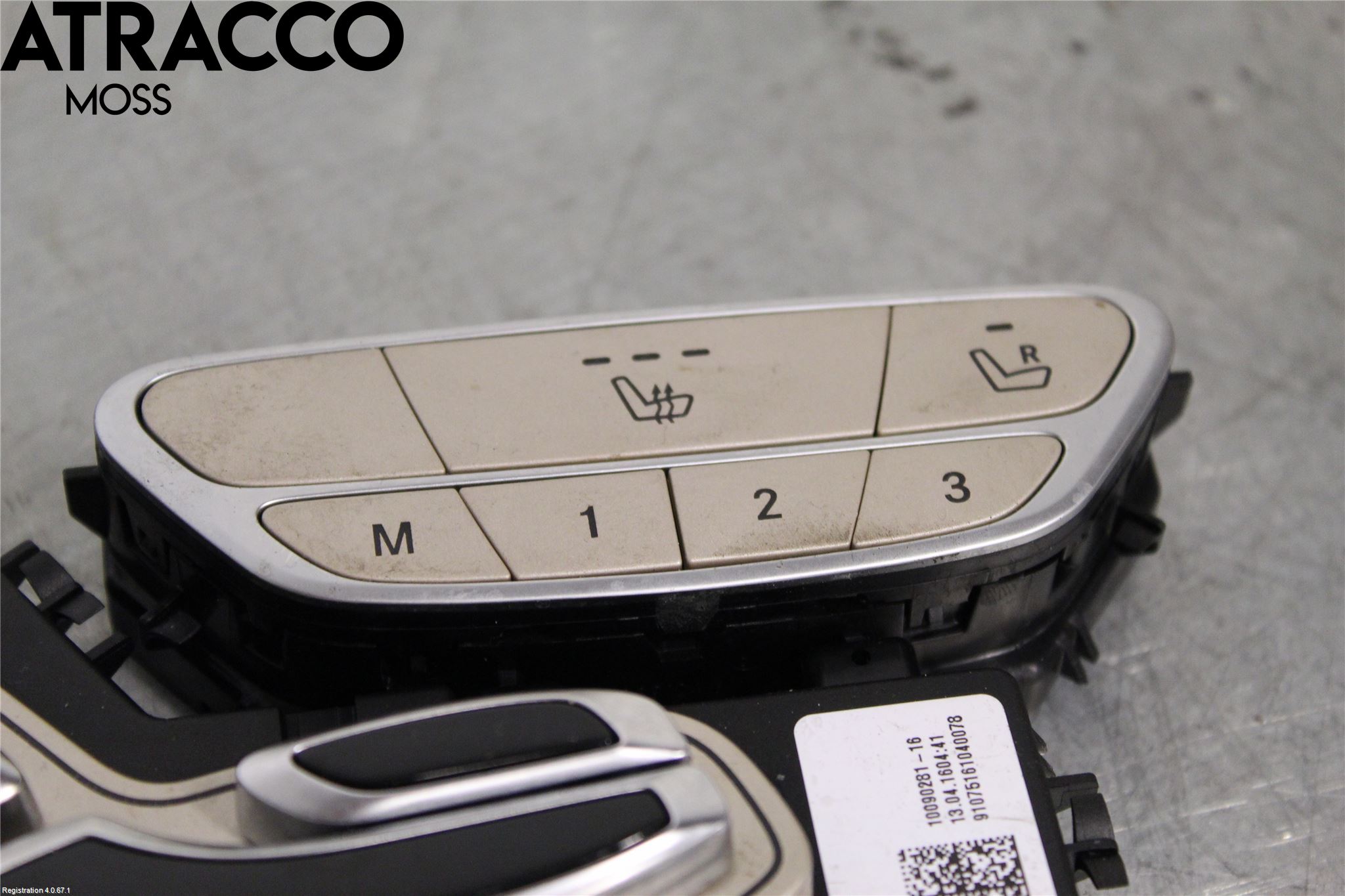 Mercedes-Benz MB S-KLASS (W222) 13-20 Strömställare Stolregler