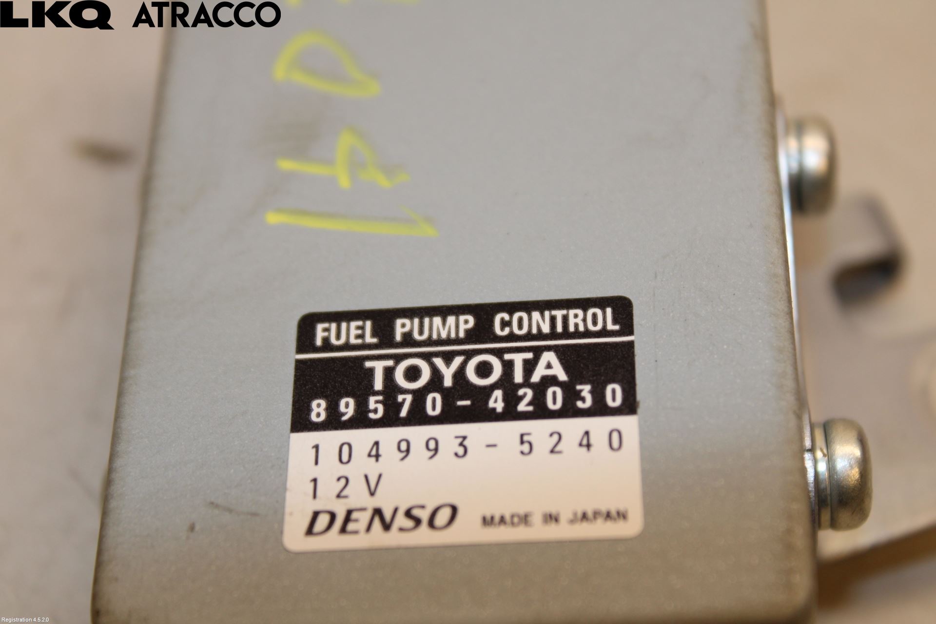 Toyota RAV4 13-18 Styrenhet Bränslepump