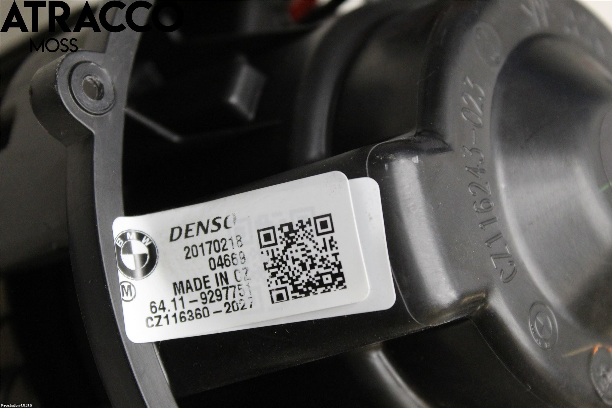 BMW i3 I01 13-22 Värmefläkt