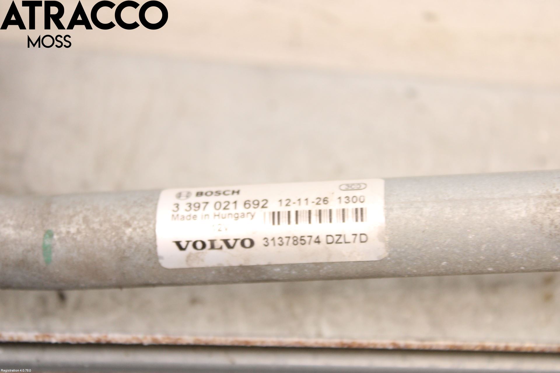 Volvo V40 12-19 Torkarmotor Vindruta