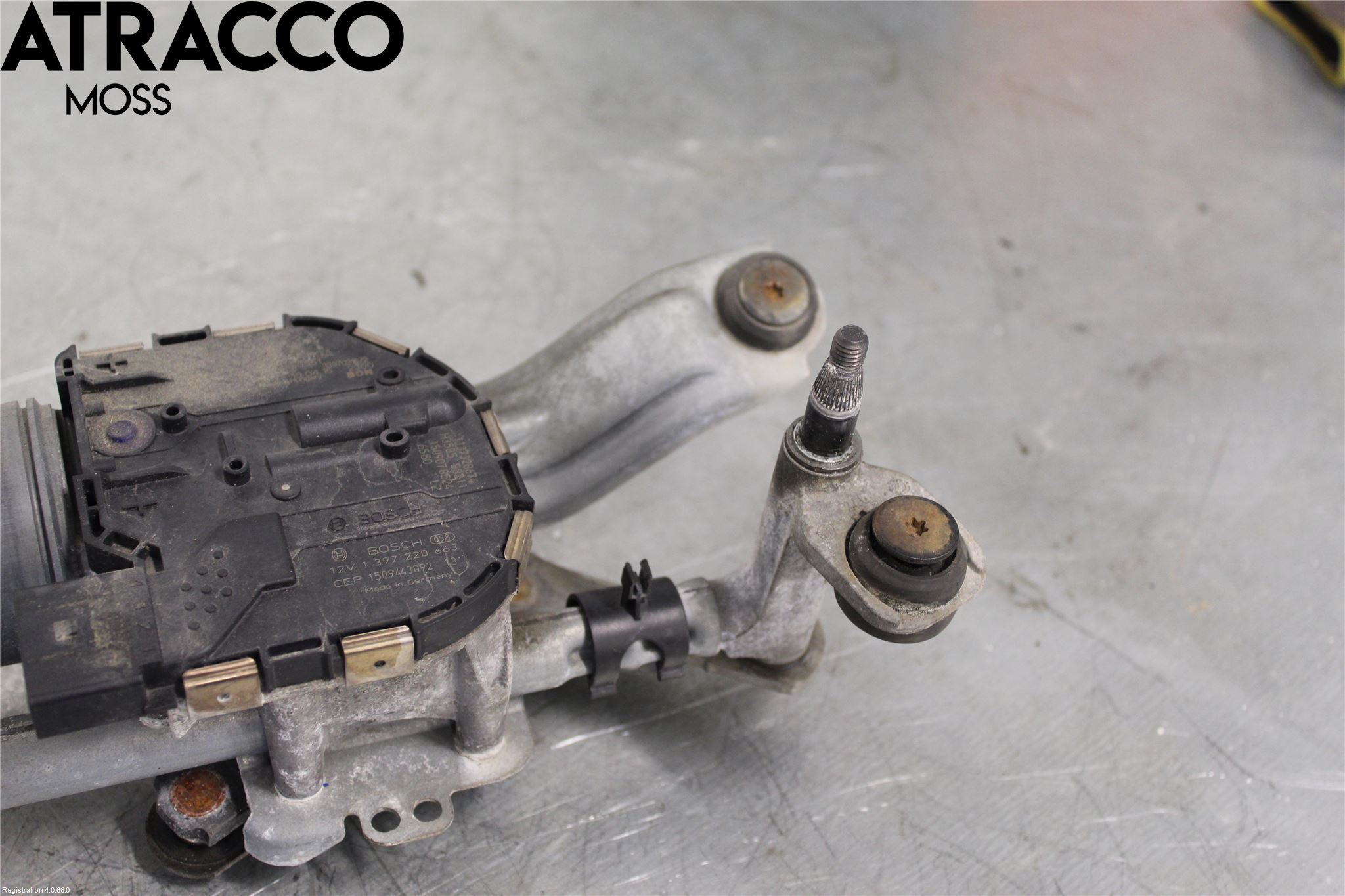 Volkswagen VW GOLF / E-GOLF VII 13-20 Torkarmotor Vindruta