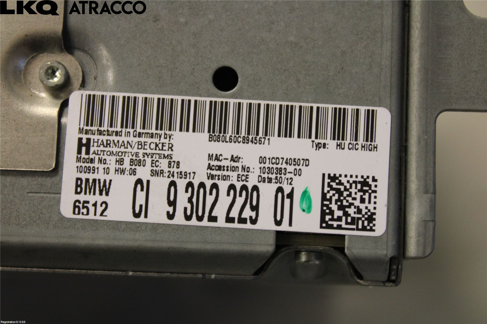 BMW 1 F20/F21 11-19 Gps Navigator