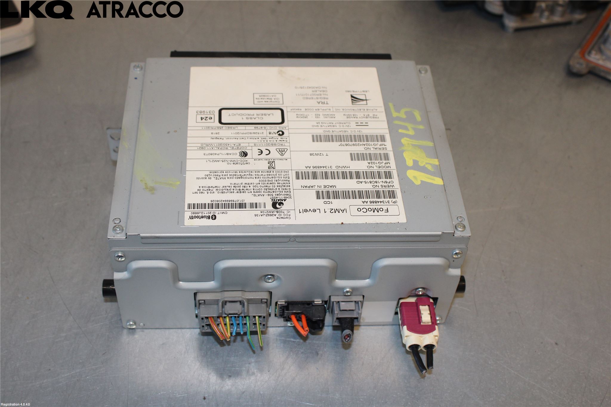 Landrover LAND ROVER RANGE ROVER EVOQUE (L538) 11-18 Cd Radio - Multimediapanel