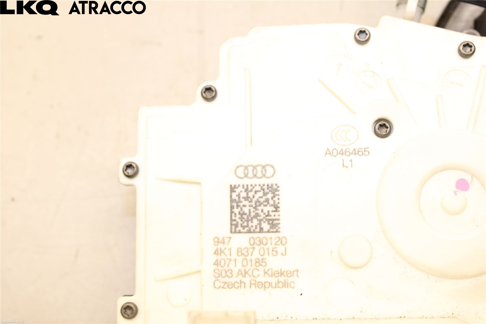 Audi E-TRON, S GE 19- Låskista-Dörrlås