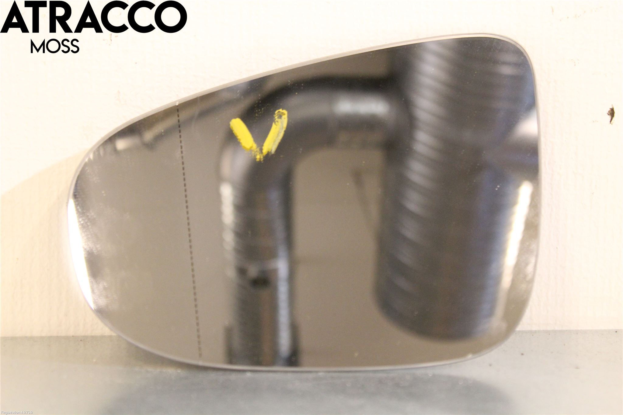 Volkswagen VW GOLF VI 09-13 Spegelglas Vä