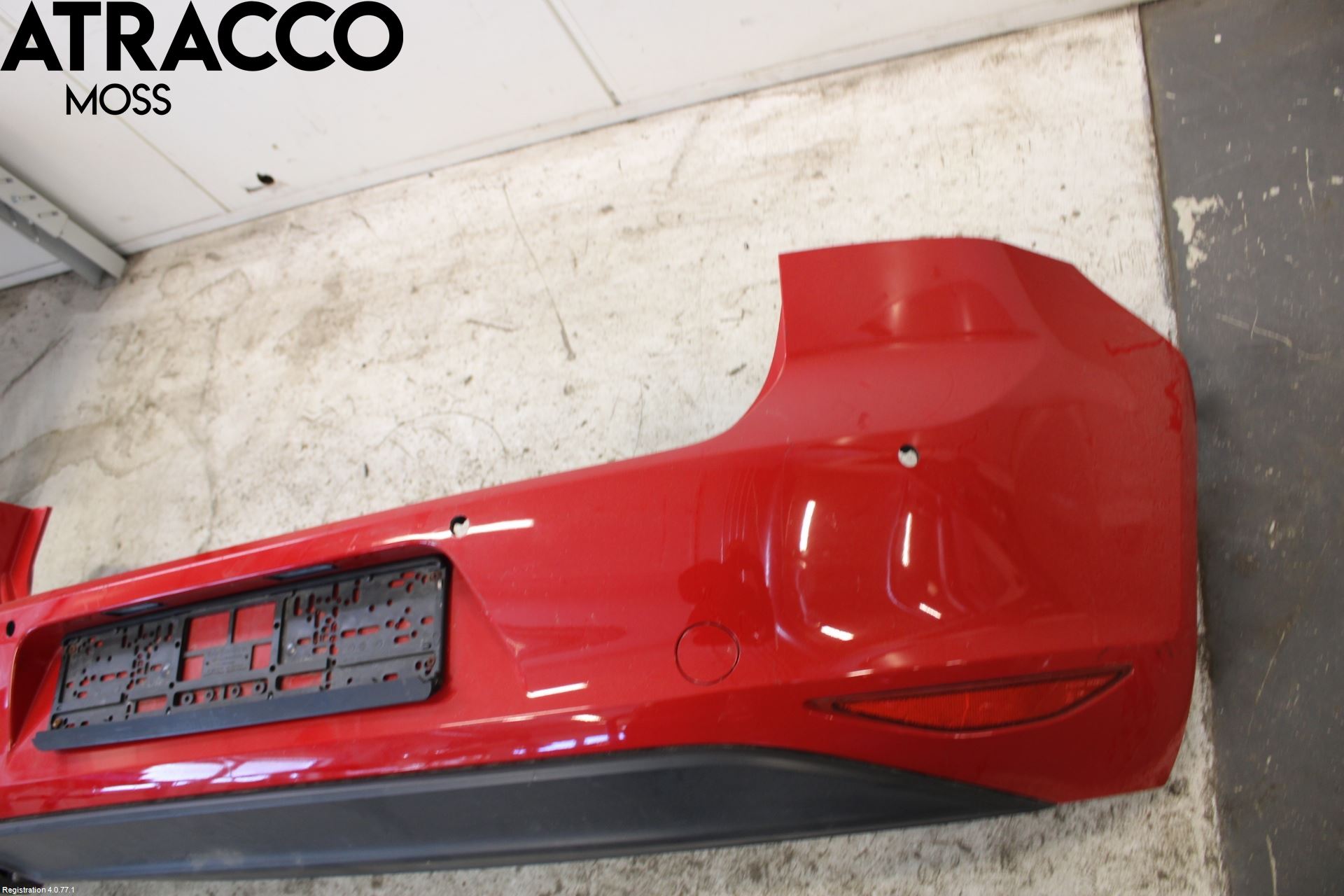 Volkswagen VW POLO 10-17 Stötfångare Bak