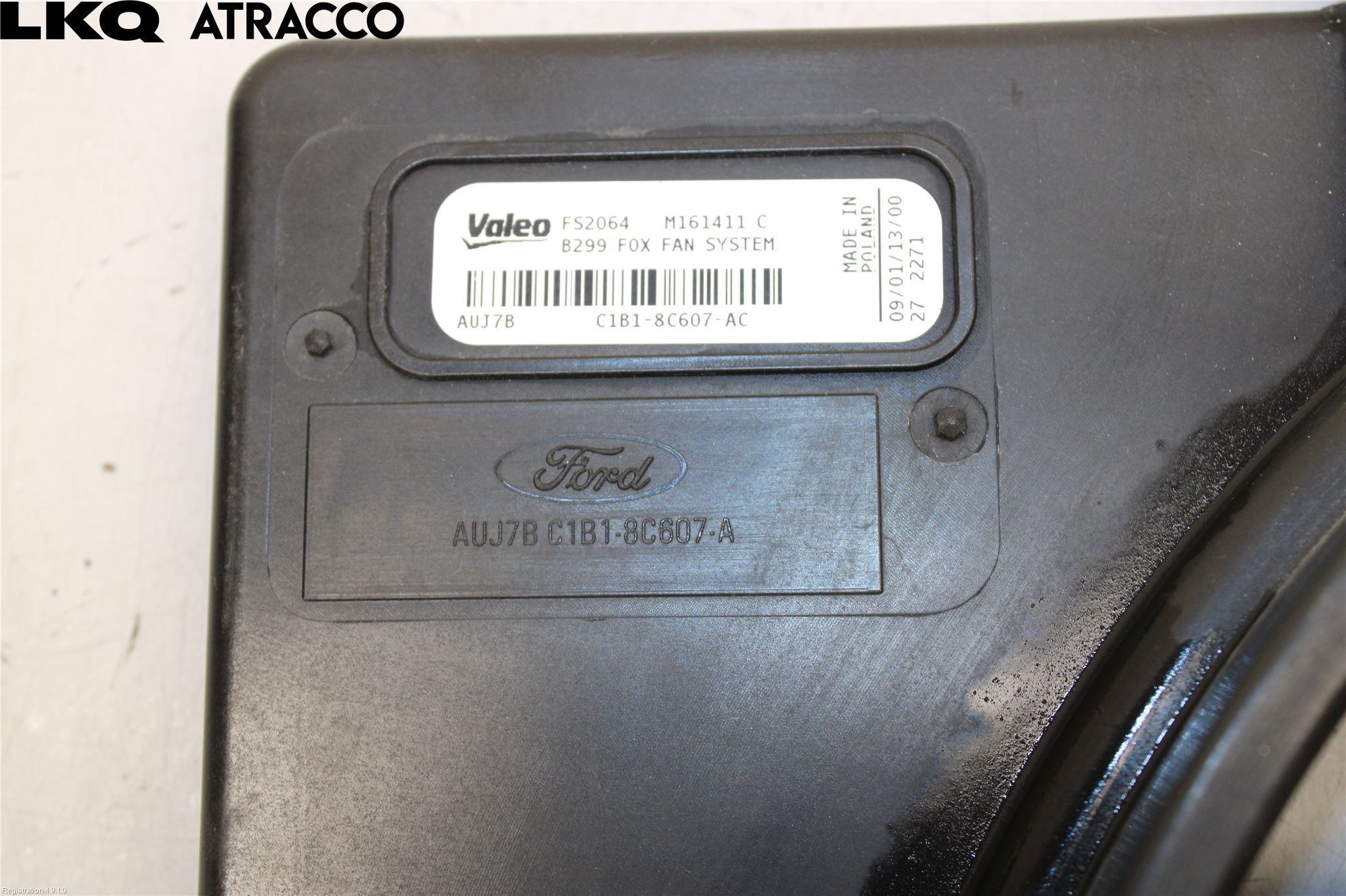 Ford S-MAX 06-15 Kylfläkt El