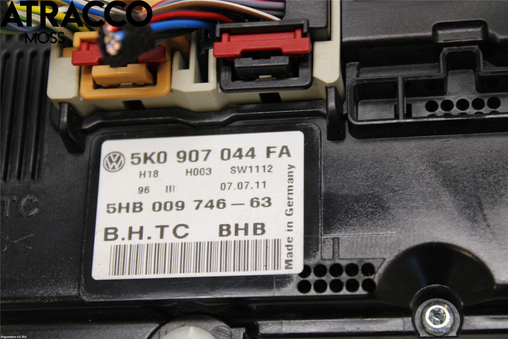 Volkswagen VW PASSAT CC 08-16 Ac Styrenhet Ac Manöveren