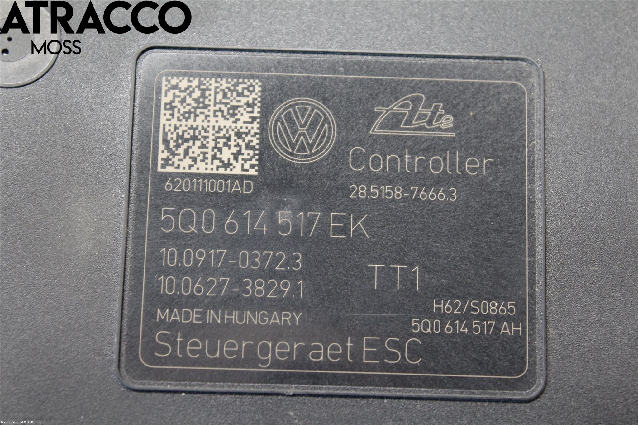 Volkswagen VW GOLF / E-GOLF VII 13-20 Abs Hydraulaggregat