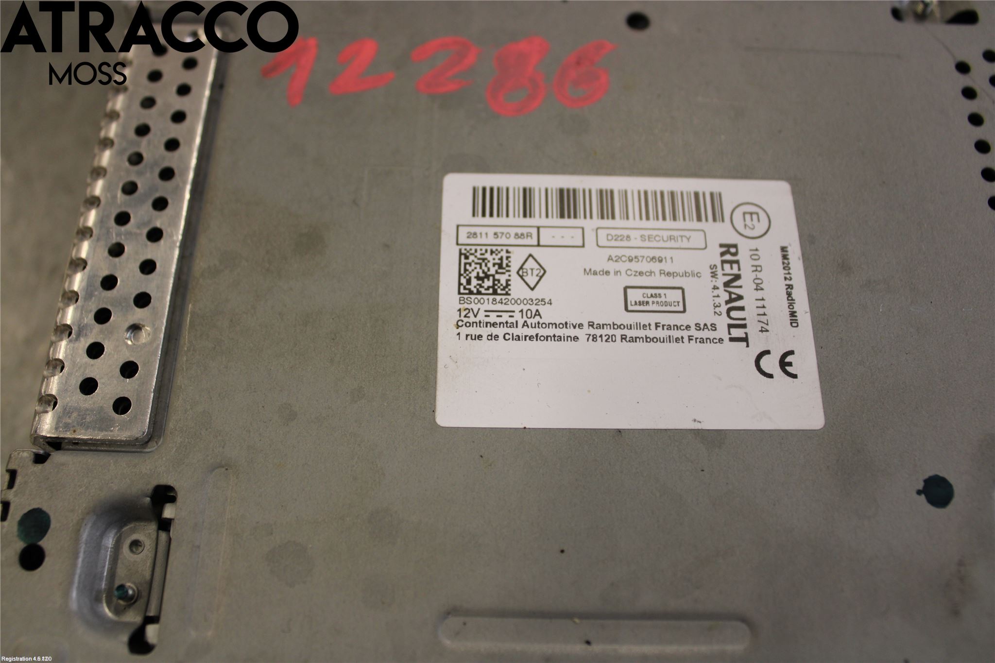 Renault MASTER III 15-20 Radio