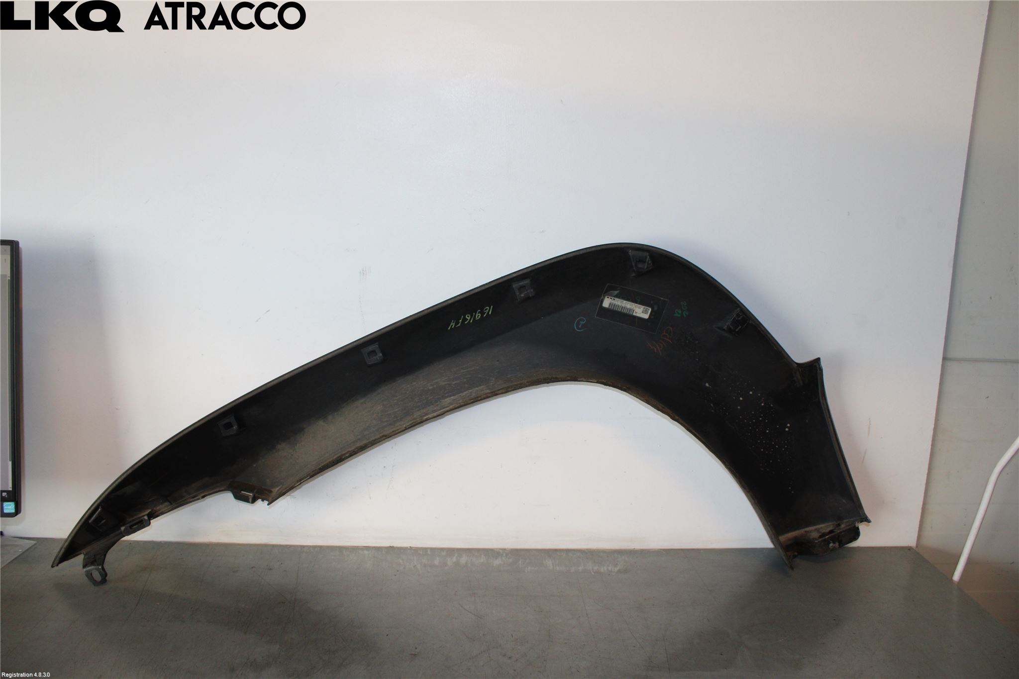 Toyota LANDCRUISER J120 02-09 List Skärmkant