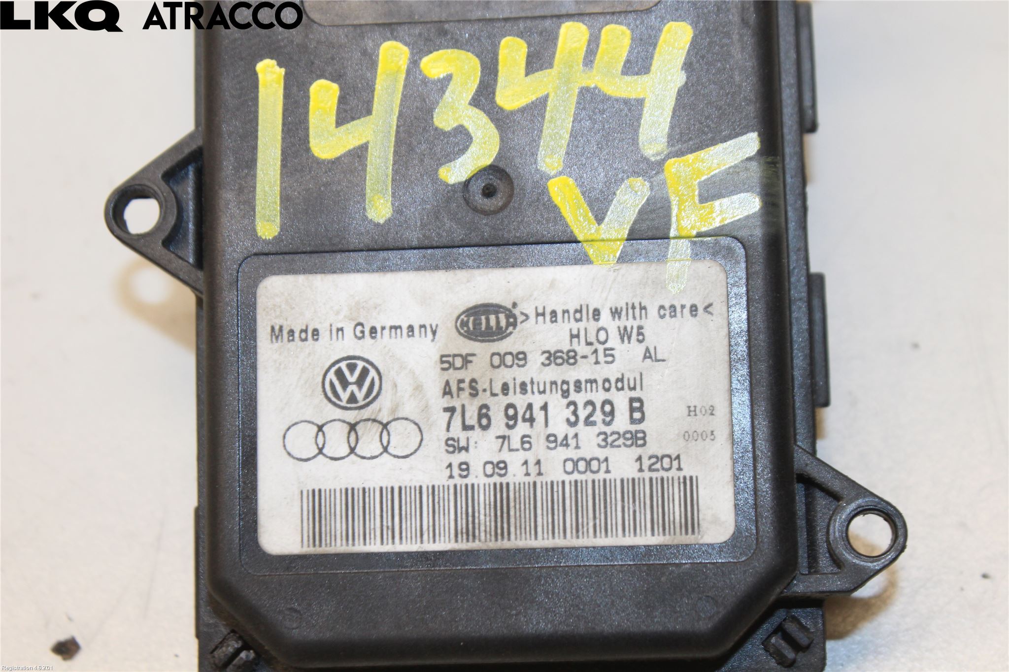 Skoda OCTAVIA (1Z) 05-13 Styrenhet Strålkastare