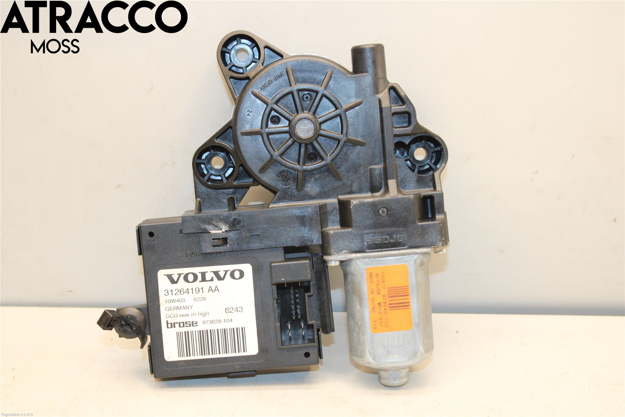Volvo V50 08-12 Fönsterhissmotor