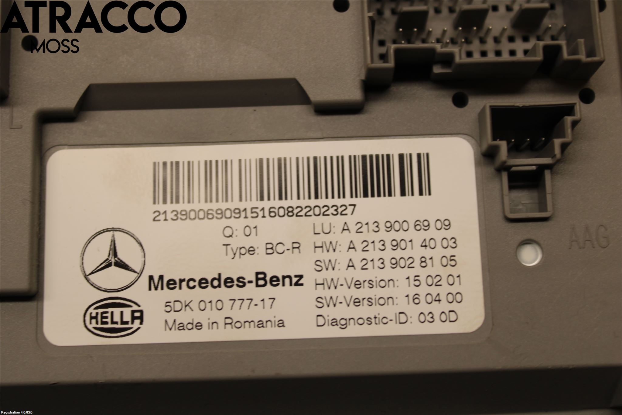 Mercedes-Benz MB E-KLASS (W213) 16-23 Styrenhet Övrigt