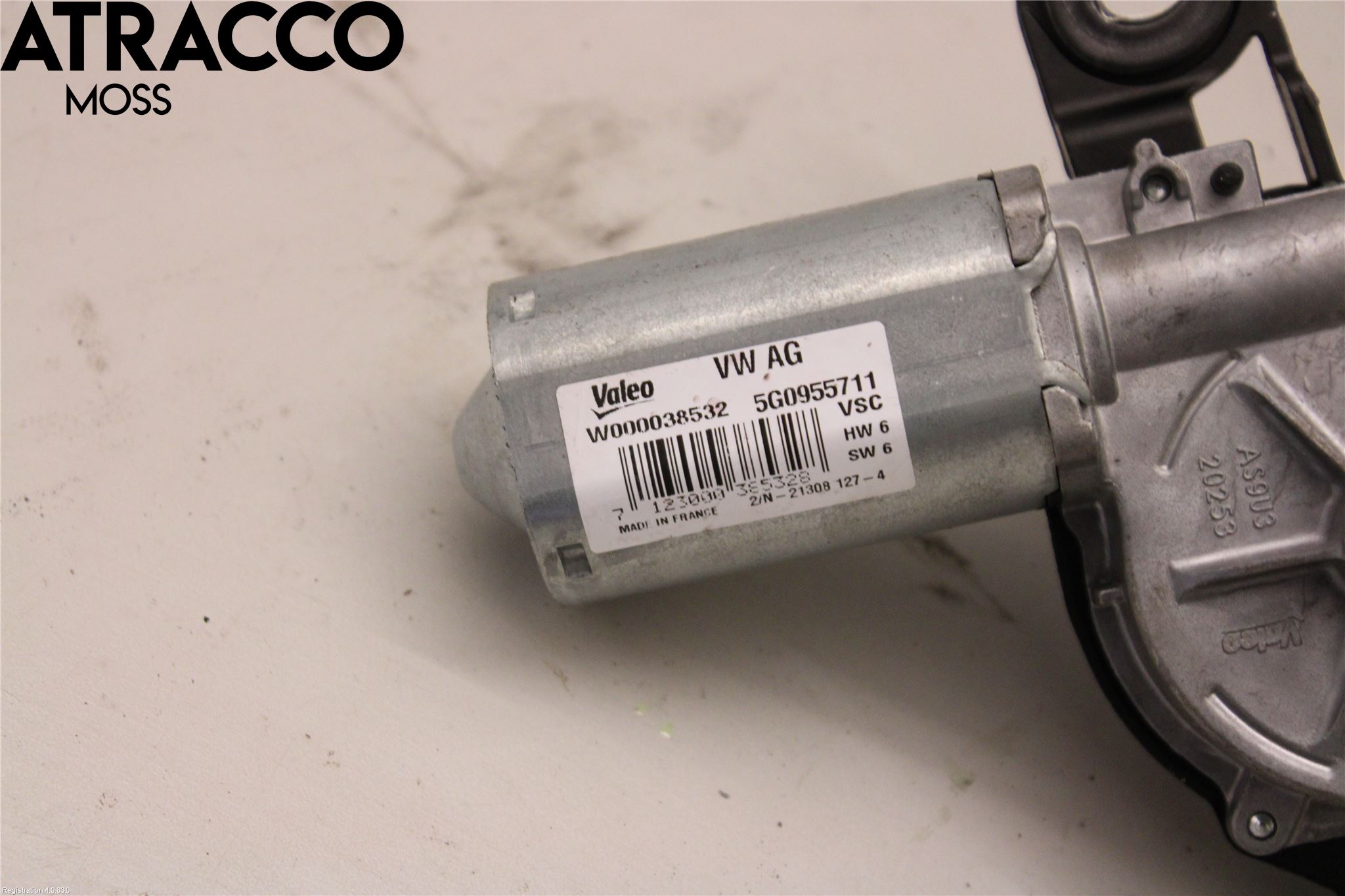 Volkswagen VW GOLF / E-GOLF VII 13-20 Torkarmotor Baklucka