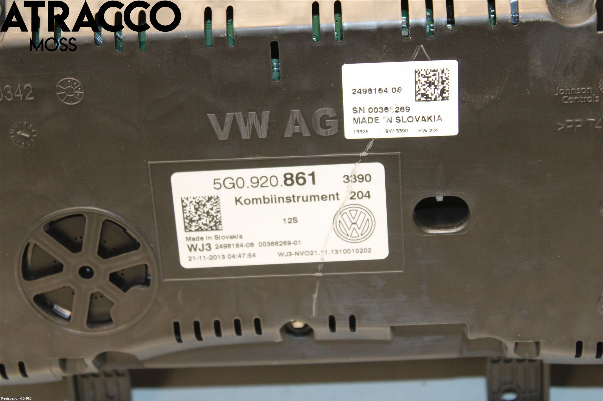 Volkswagen VW GOLF / E-GOLF VII 13-20 Instrument Komb