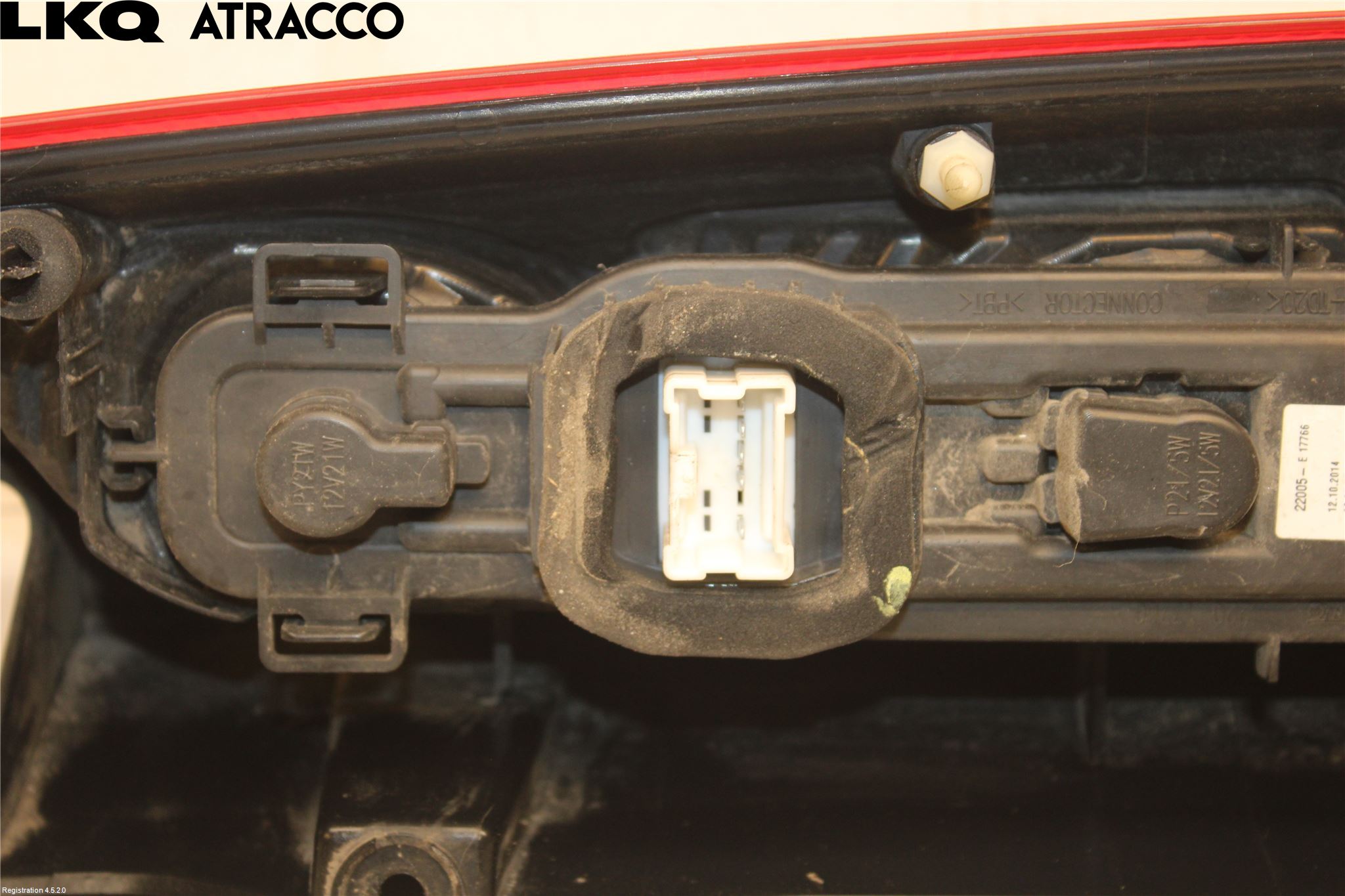 Renault KANGOO II 15-21 Bakljus Vänster