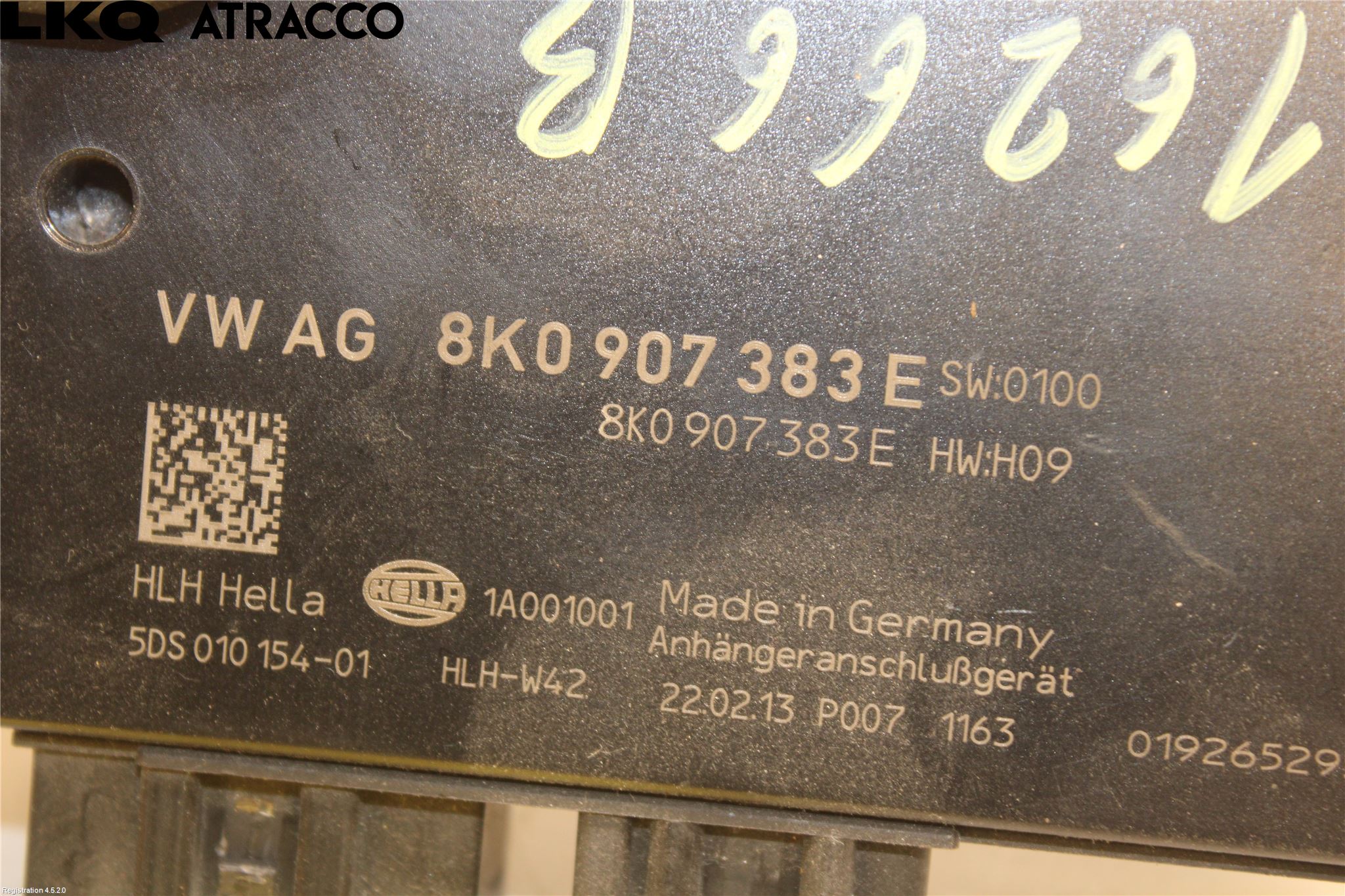 Audi A4/S4 08-11 Styrenhet Dragkrok