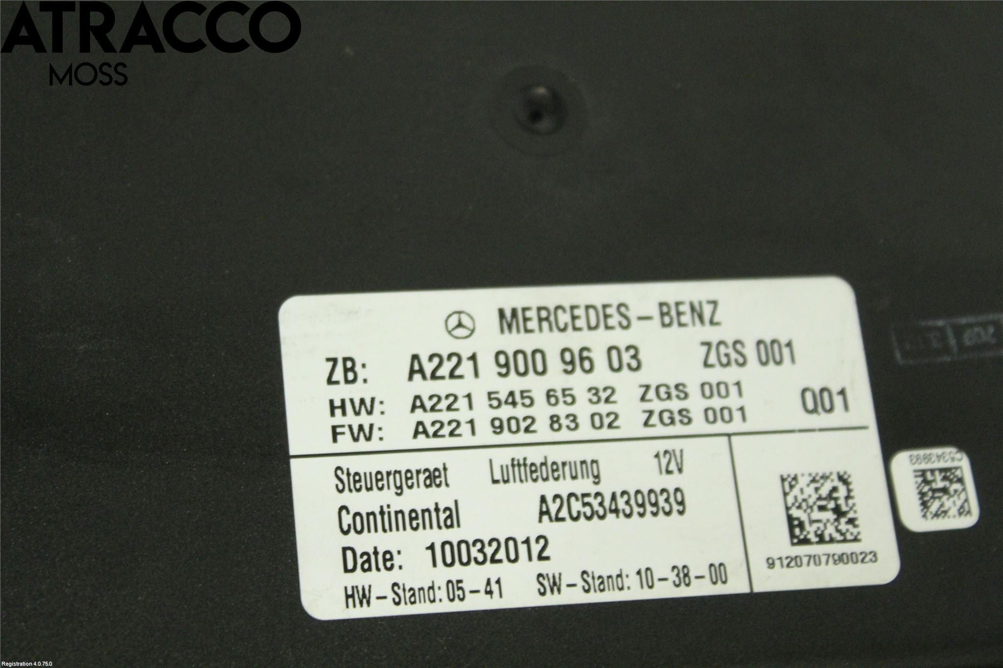 Mercedes-Benz MB S-KLASS (W221) 05-13 Styrenhet Fjädring