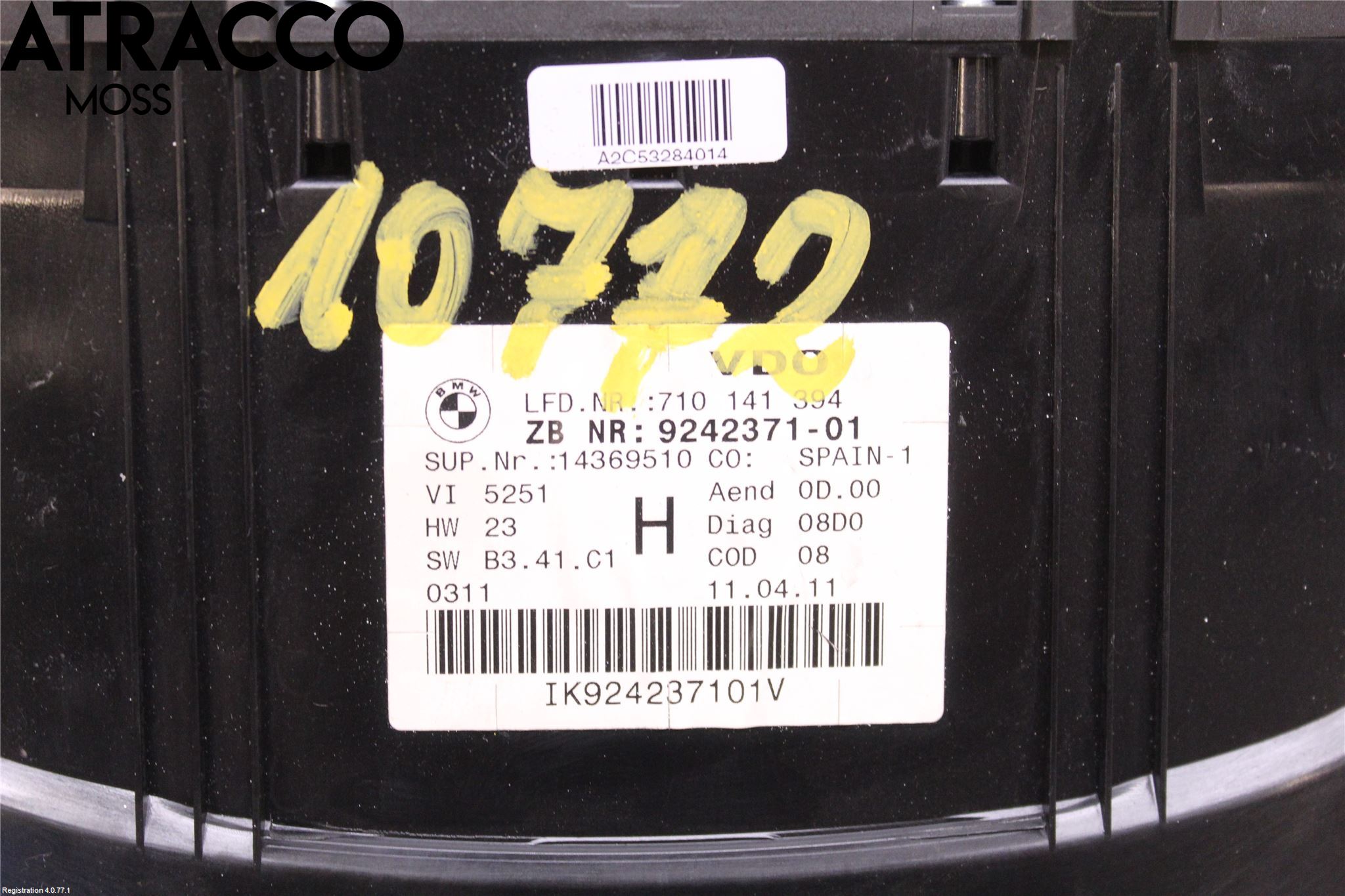 BMW X1 E84 10-15 Instrument Komb