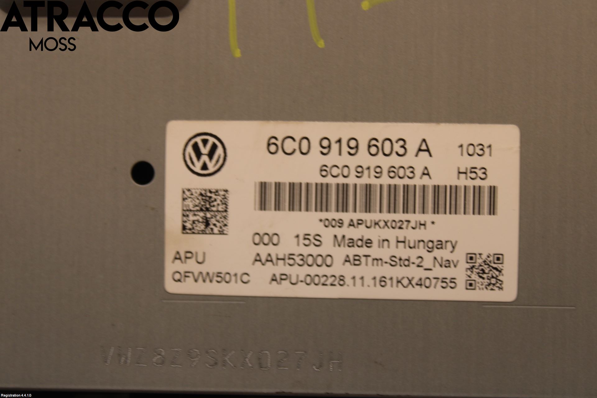 Volkswagen VW POLO 10-17 Multifunktionsdisplay