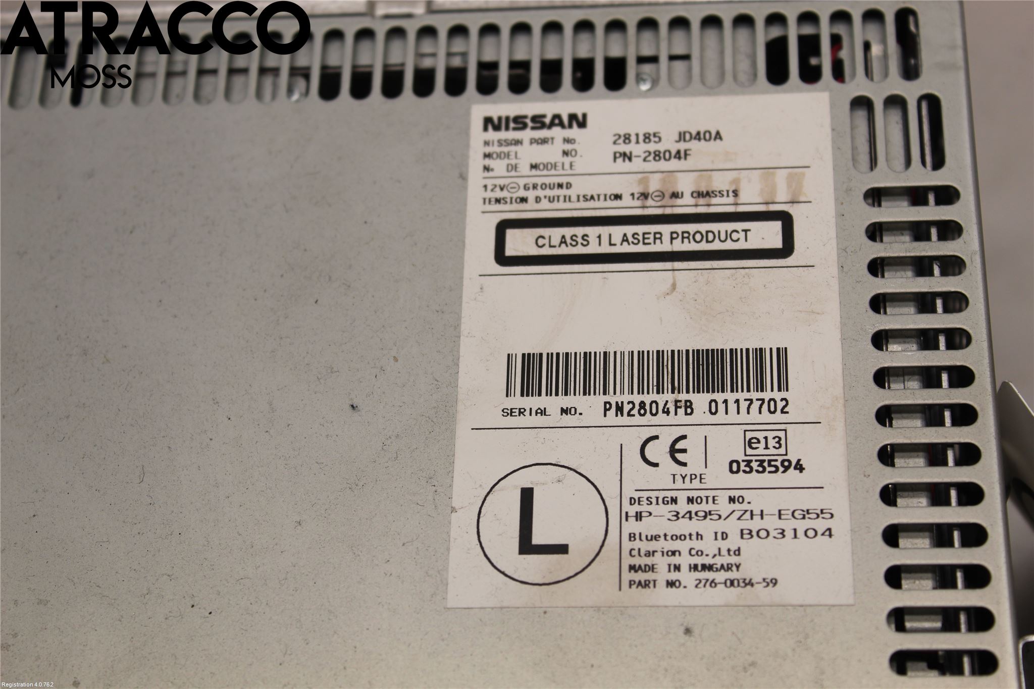 Nissan QASHQAI   07-10 Cd Radio - Multimediapanel