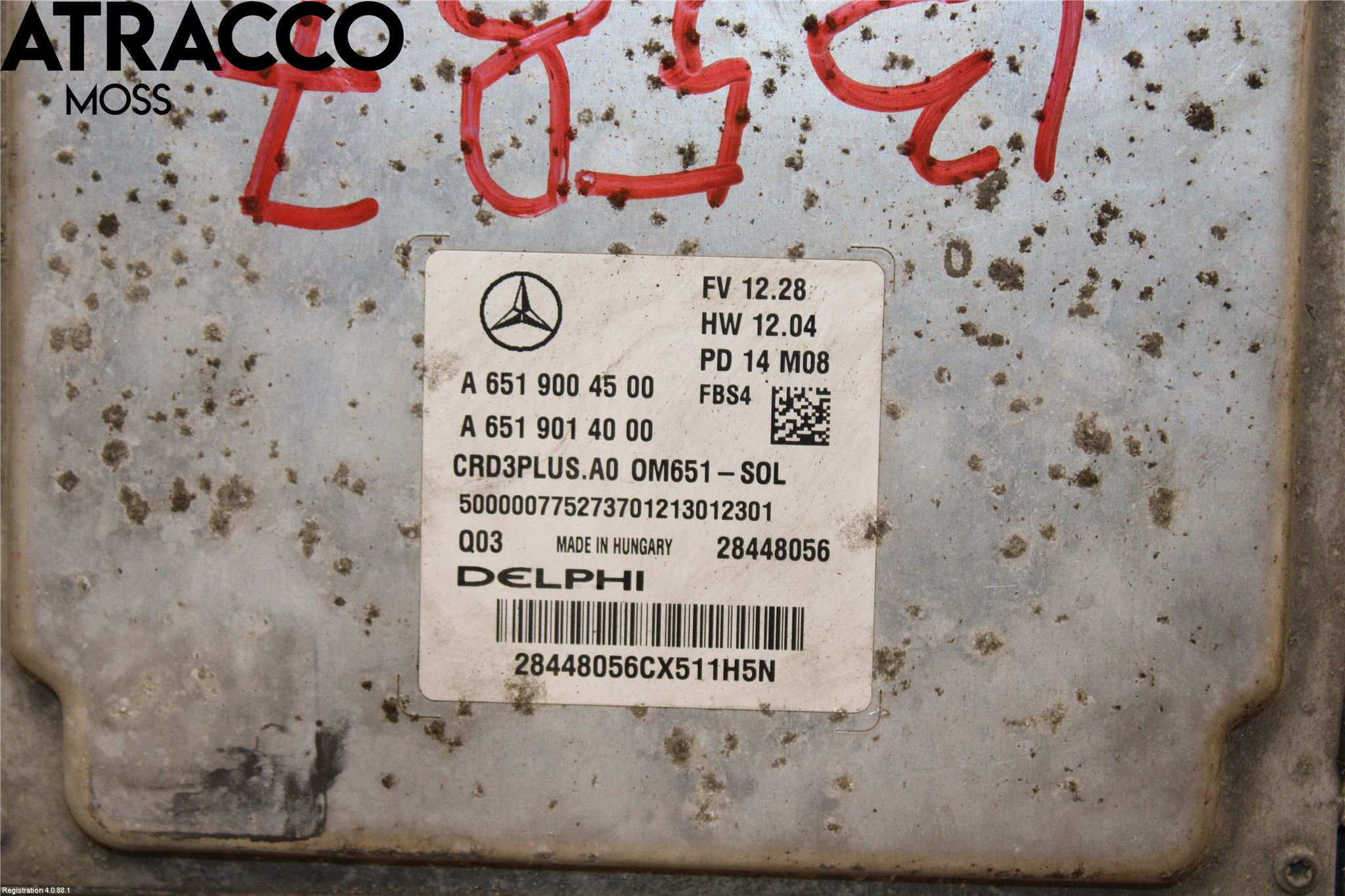 Mercedes-Benz MB C-KLASS (W205) 14-21 Styrenhet Inspump Diesel