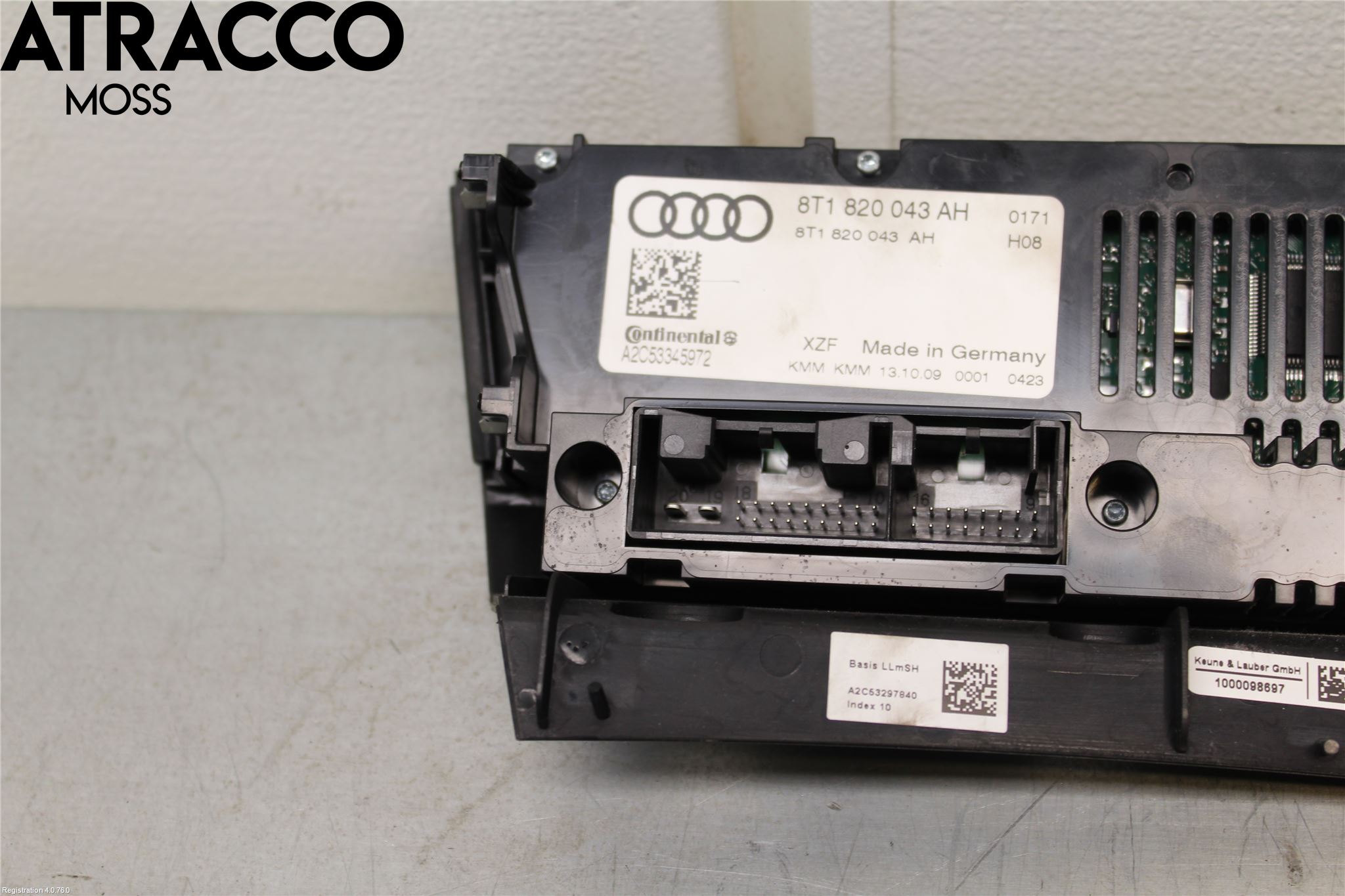 Audi A4/S4 08-11 Ac Styrenhet Ac Manöveren