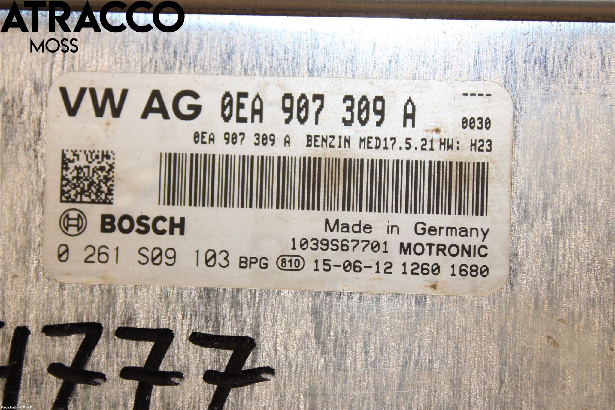 Volkswagen VW GOLF / E-GOLF VII 13-20 Styrenhet Insprut Bensin